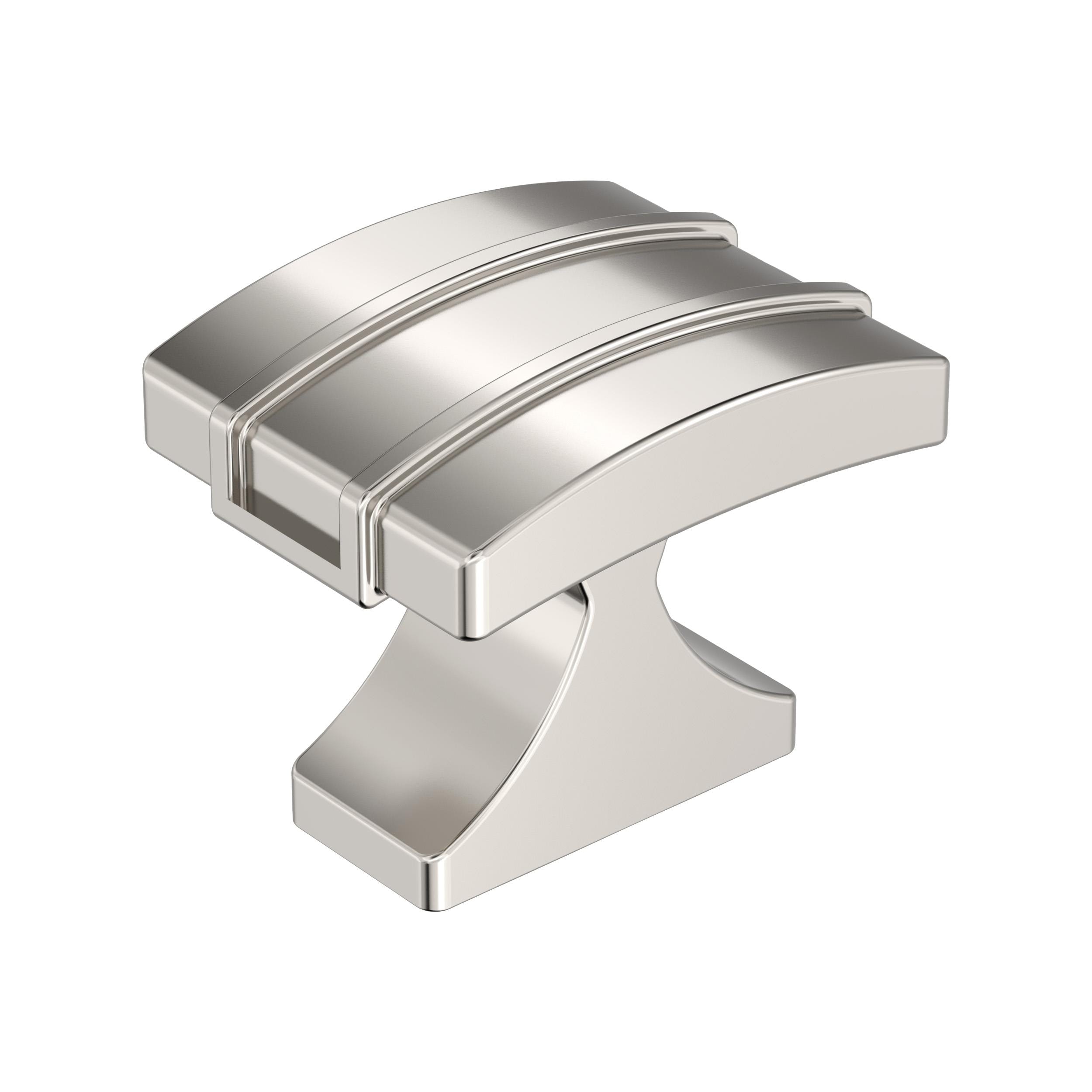 Amerock BP36602PN Davenport 1-1/2-in Polished Nickel Rectangular Transitional Cabinet Knob