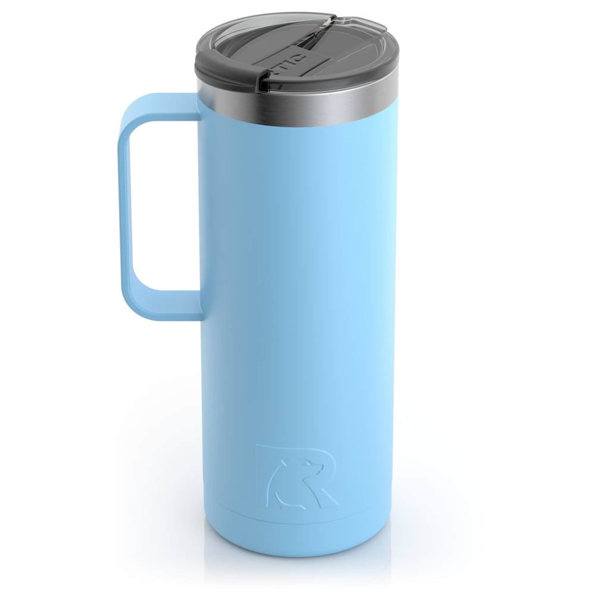 RTIC 20 oz Insulated Tumbler Stainless Steel Coffee Travel Mug with Lid  Teal