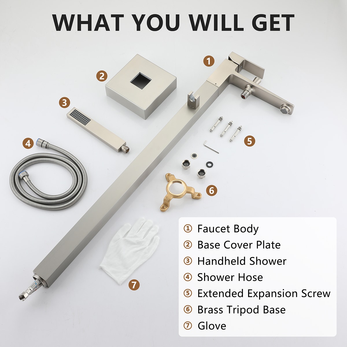 Mondawe AM-S123C-BN Roman-Tub-Faucets - View #11