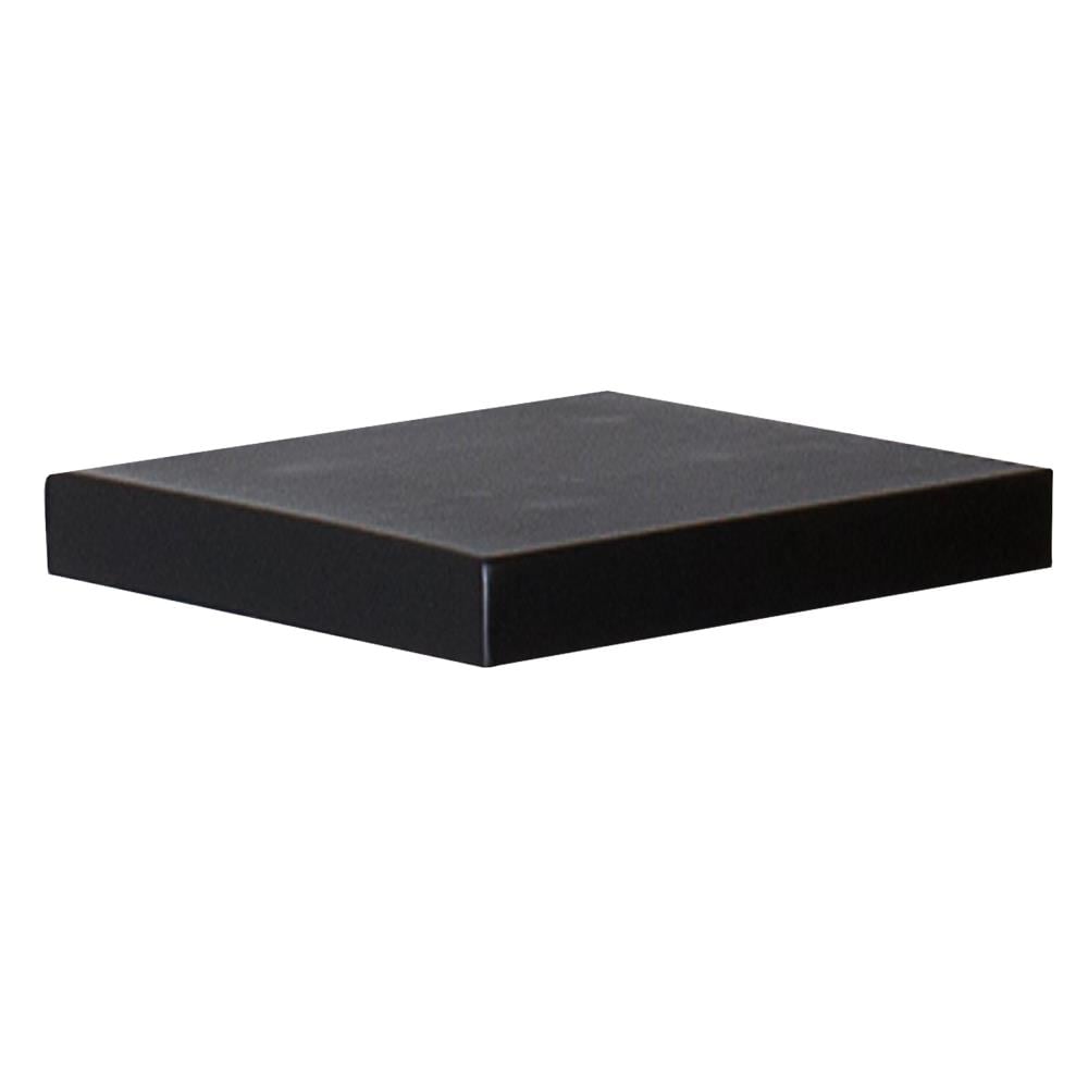 Boston Loft Furnishings ATG2018 10-in L x 10-in D x 1.125-in H Black Wood Rectangular Floating Shelf