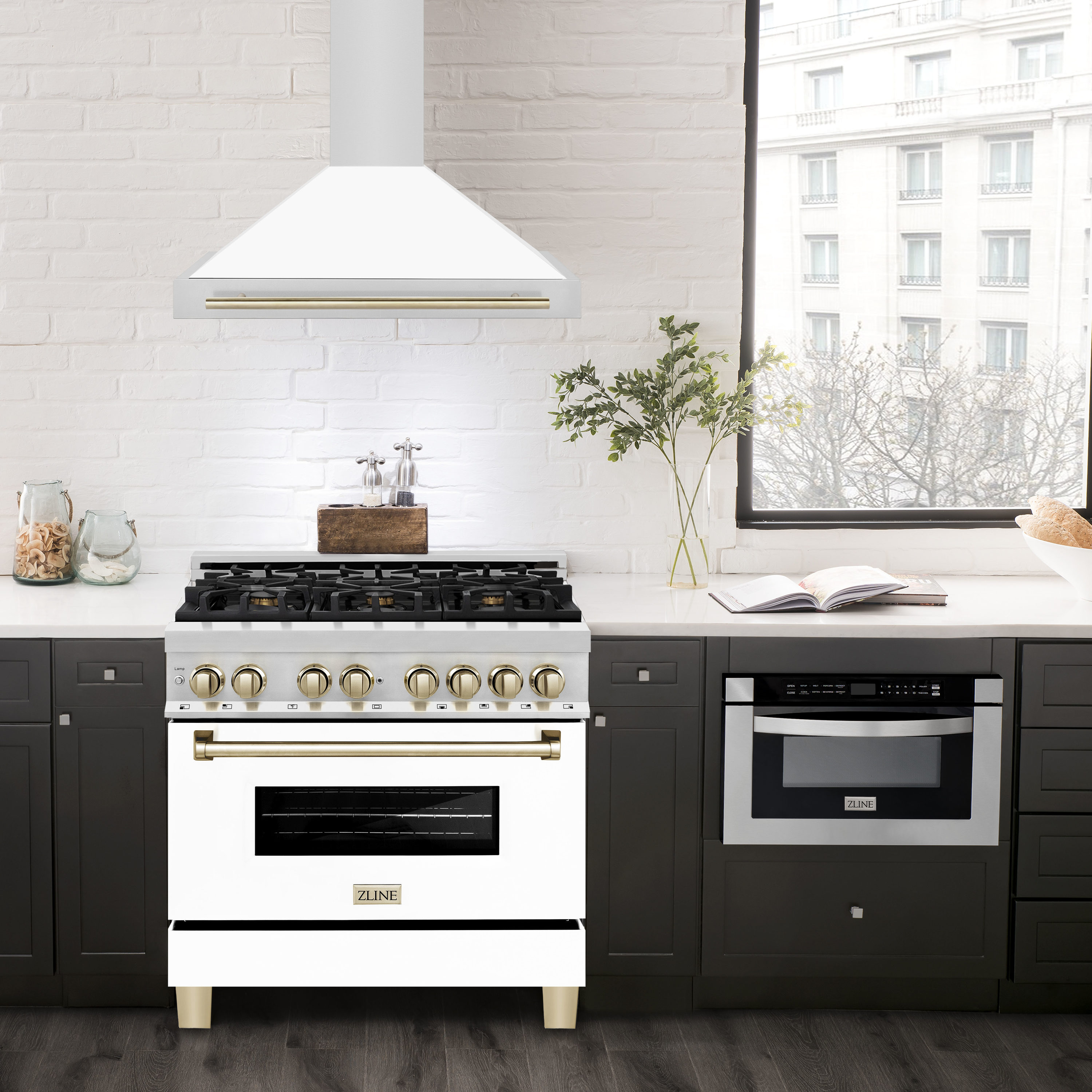 ZLINE KITCHEN & BATH KB4STZ-WM36-G Wall-Mounted-Range-Hoods - View #4