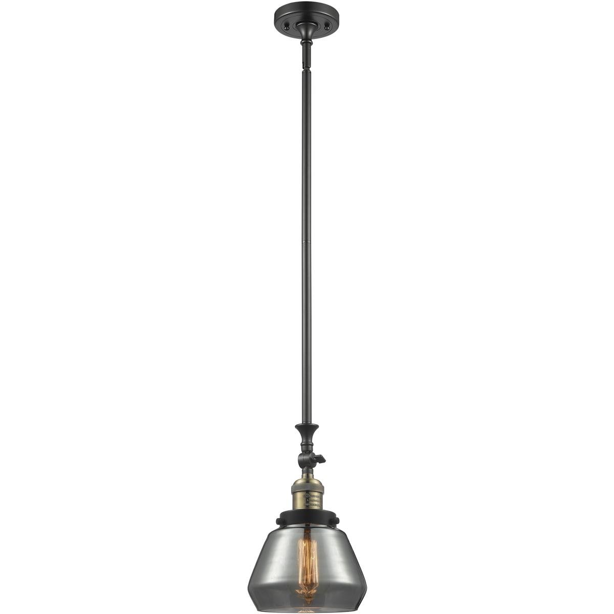 Innovations Lighting 1357736 206-BAB-G173-LED Franklin Restoration Fulton Mini Pendant