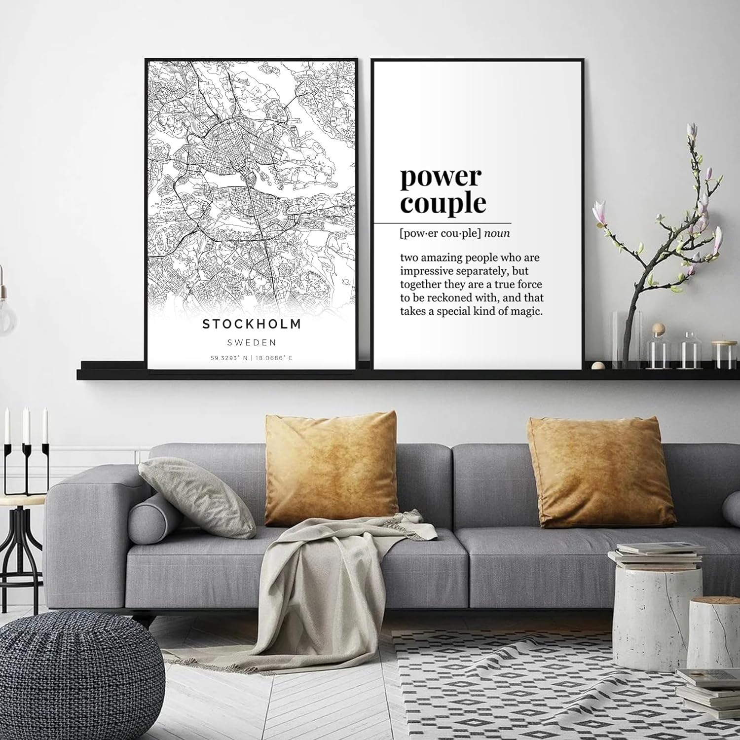 Upsimples B0C69B8DMW Picture-Frames - View #2