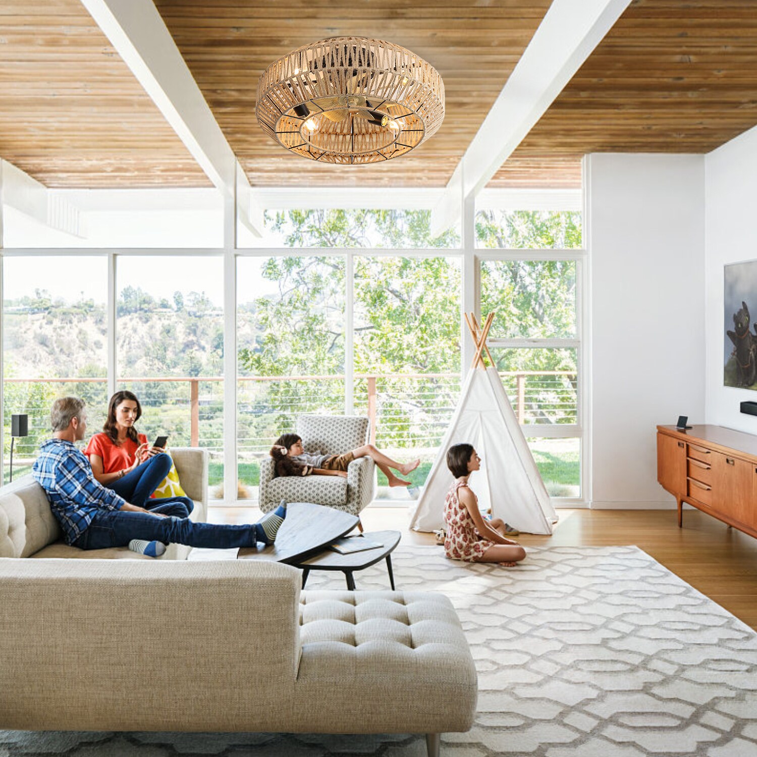 JUSHUA MT-2P383724 Ceiling-Fans - View #7