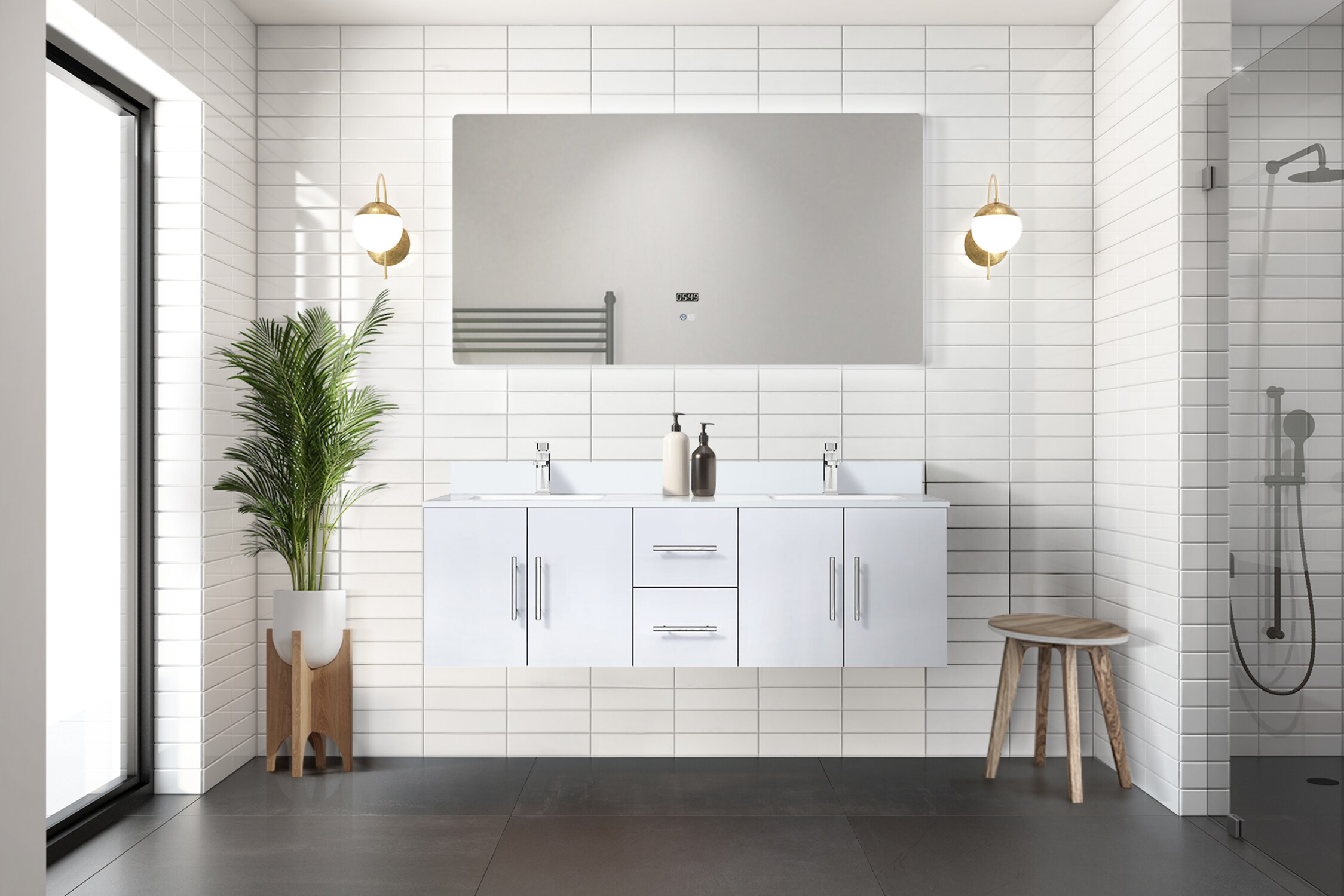 Lexora LVG60DM211 Bath-Vanity-Combo - View #9