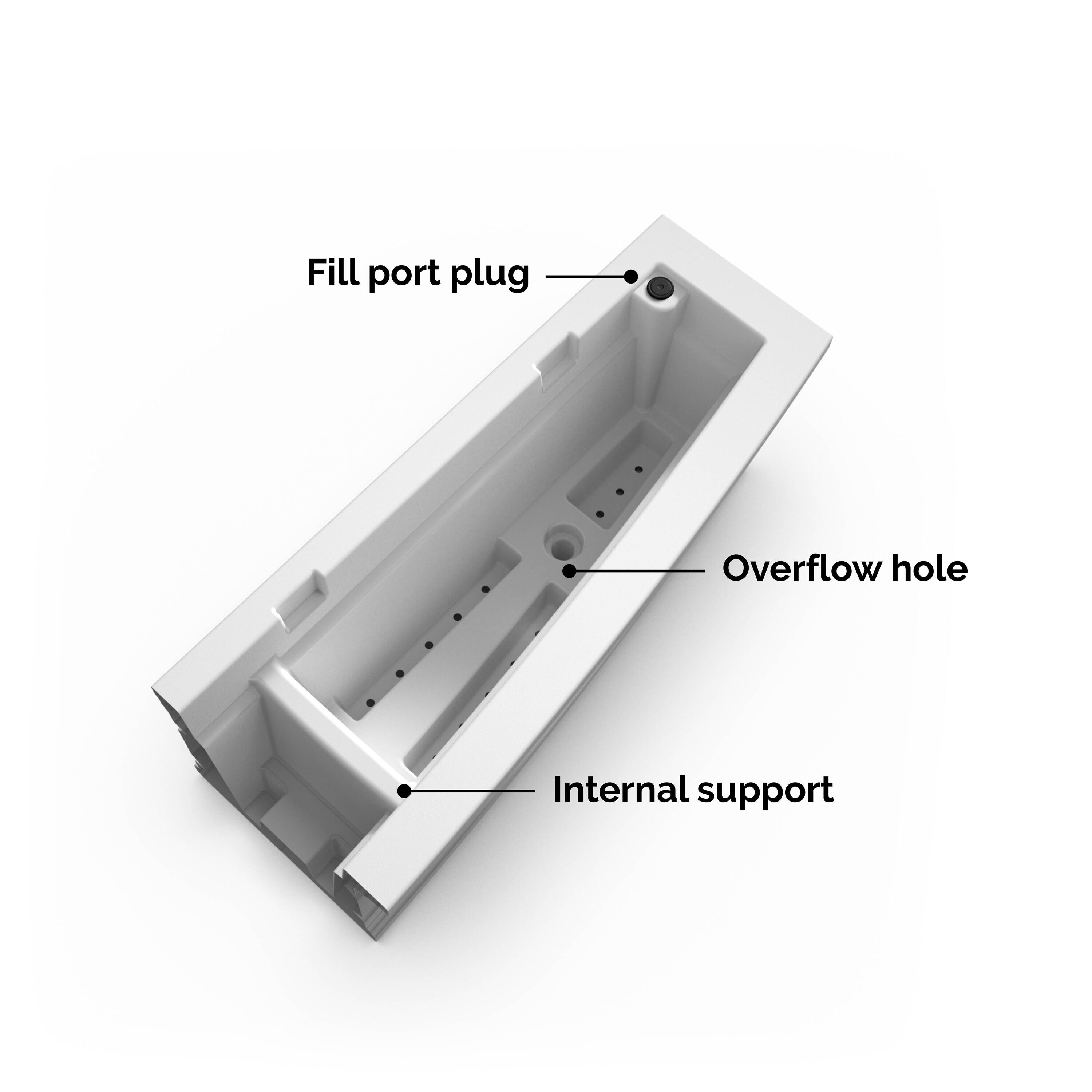 Mayne 4848-GRG Planter-Window-Box - View #4