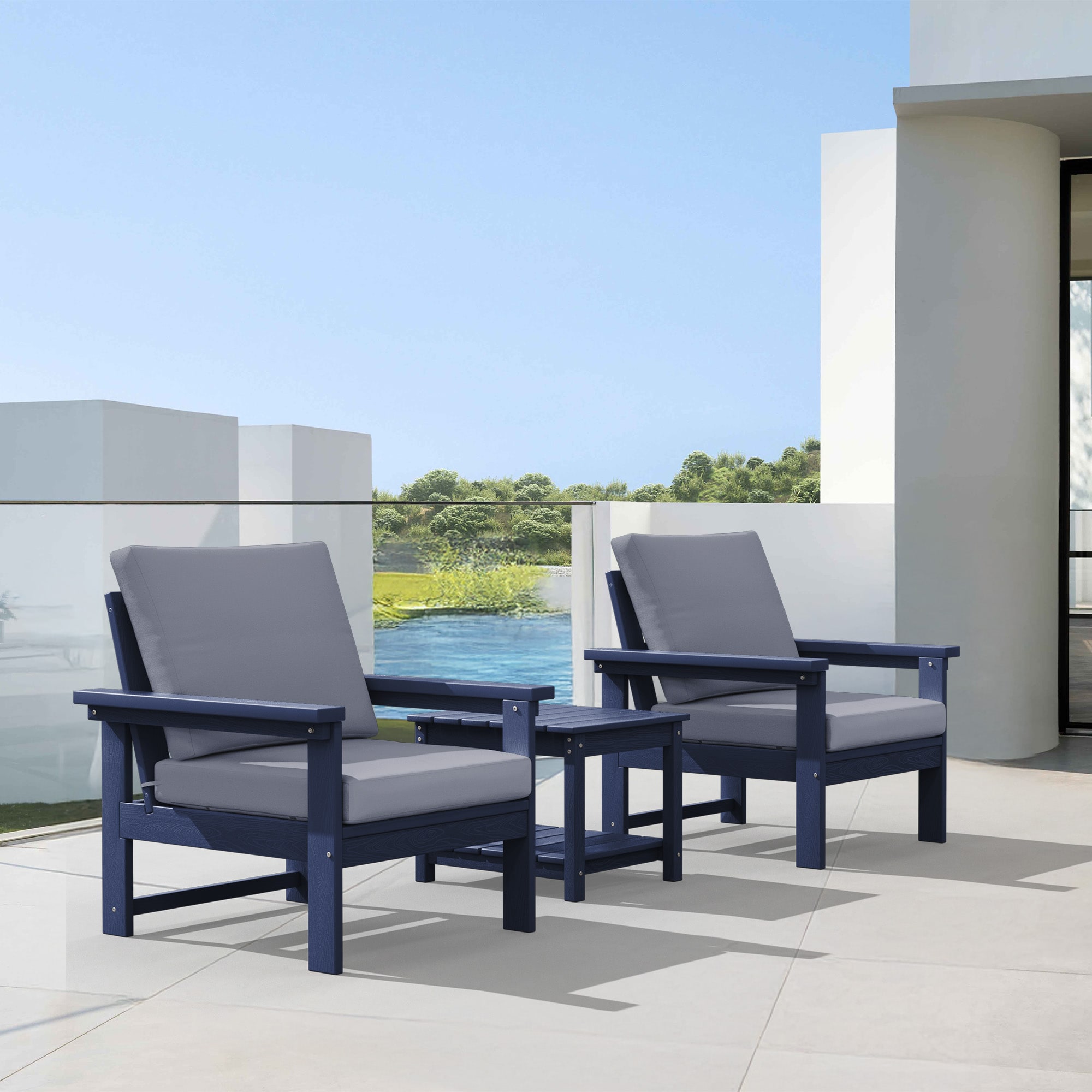Serwall LS-ZHSF2S-NY Patio-Conversation-Sets - View #3