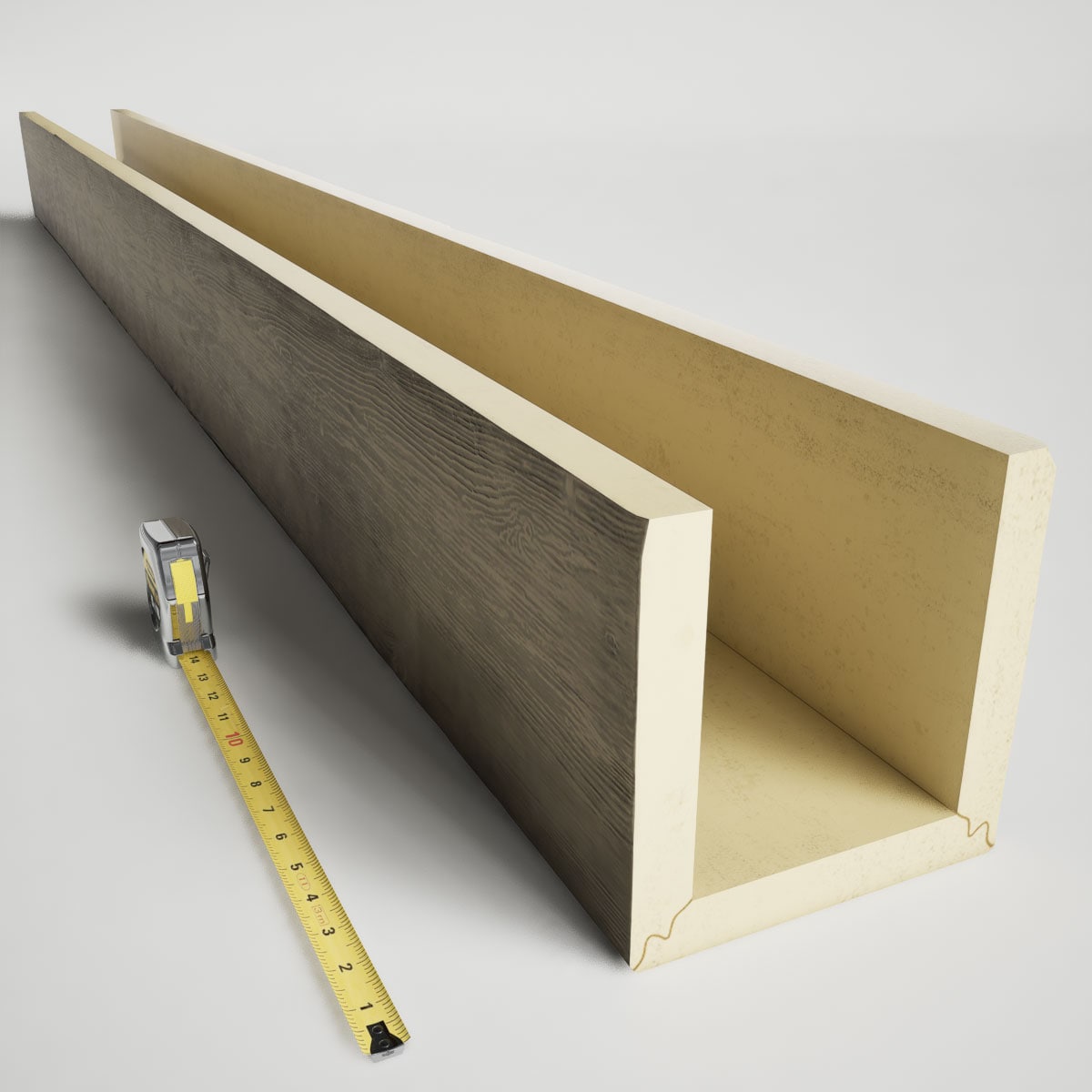 Ekena Millwork BMRS3C0120X120X168AL Faux-Beams - View #6