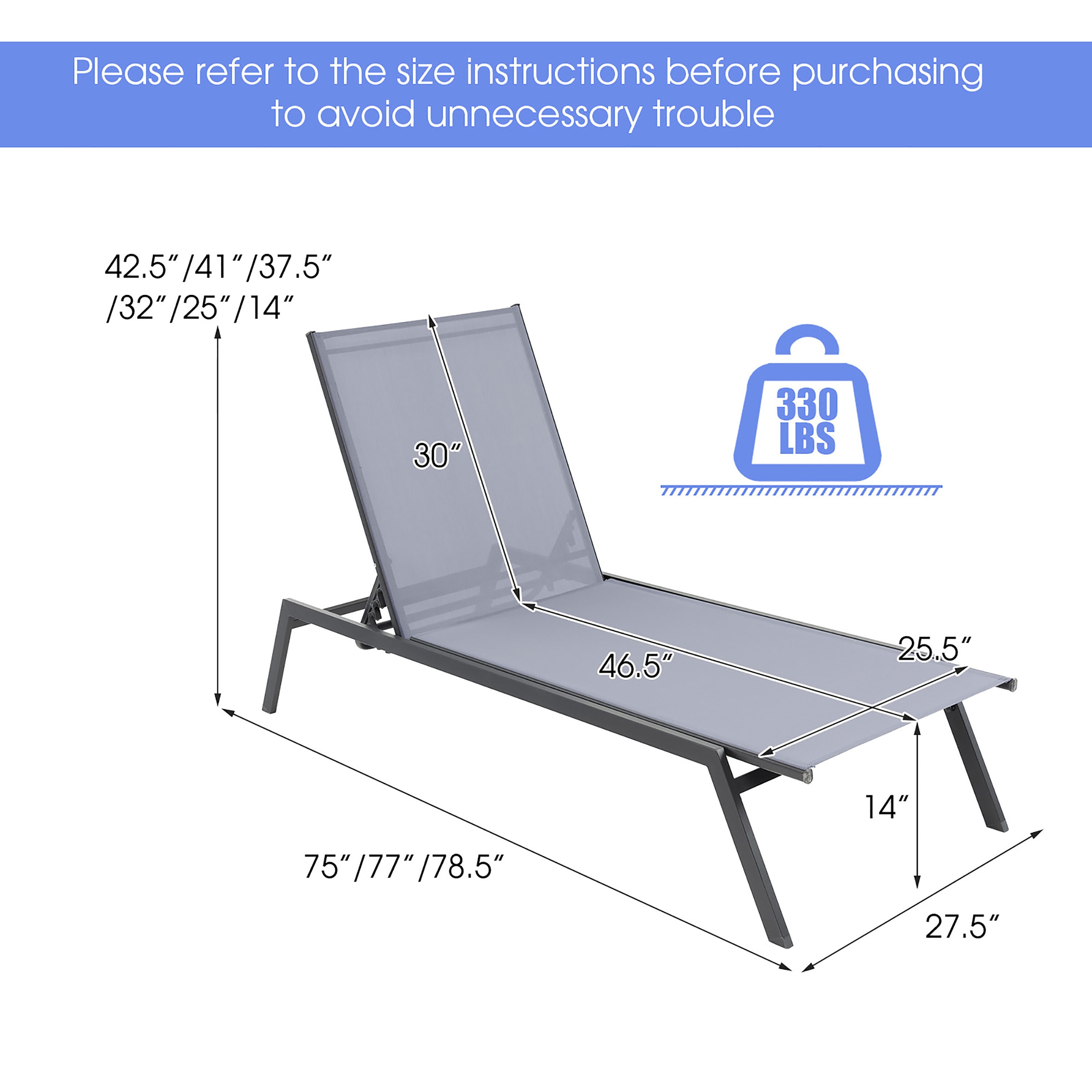 Costway NP10409 Patio-Chairs - View #6