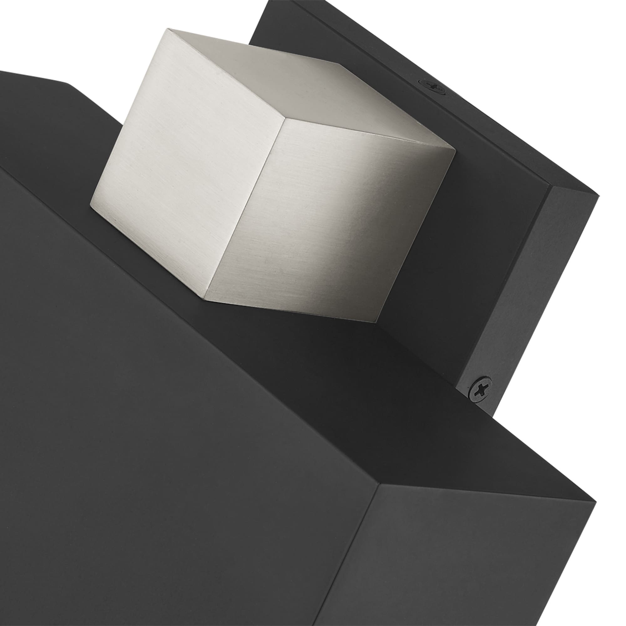 Lynx Minimalist Black Brass Outdoor ADA Wall Sconce