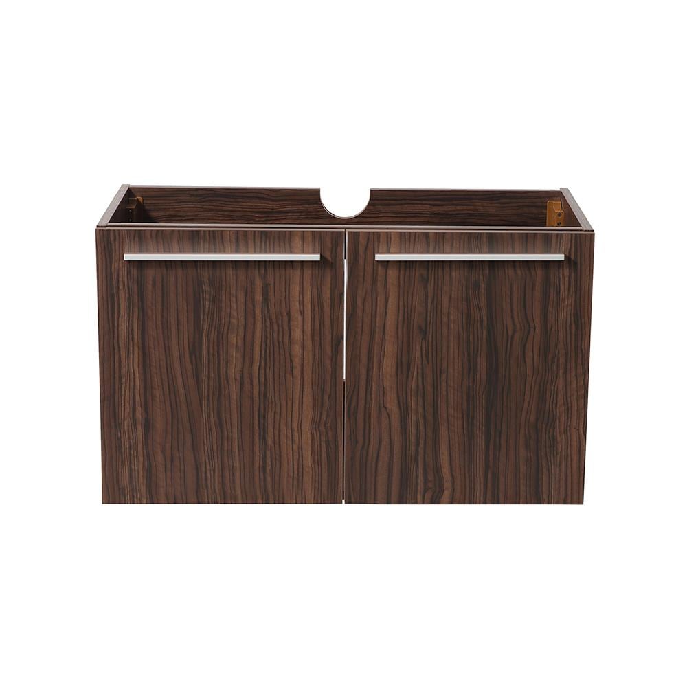 Fresca FCB8089GW Vista 30-in Walnut Floating