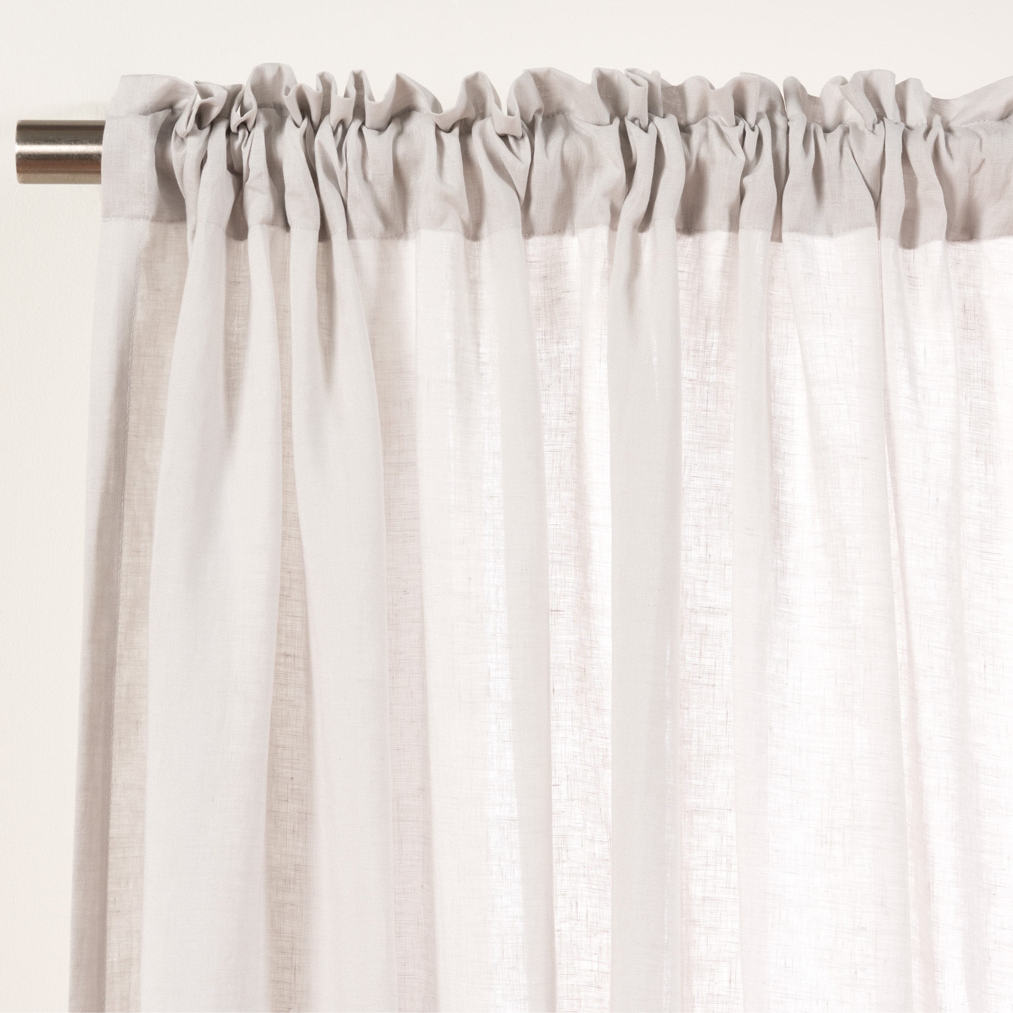 Best Home Fashion YK-01-BT-LN-84-LT.GR curtains - View #3