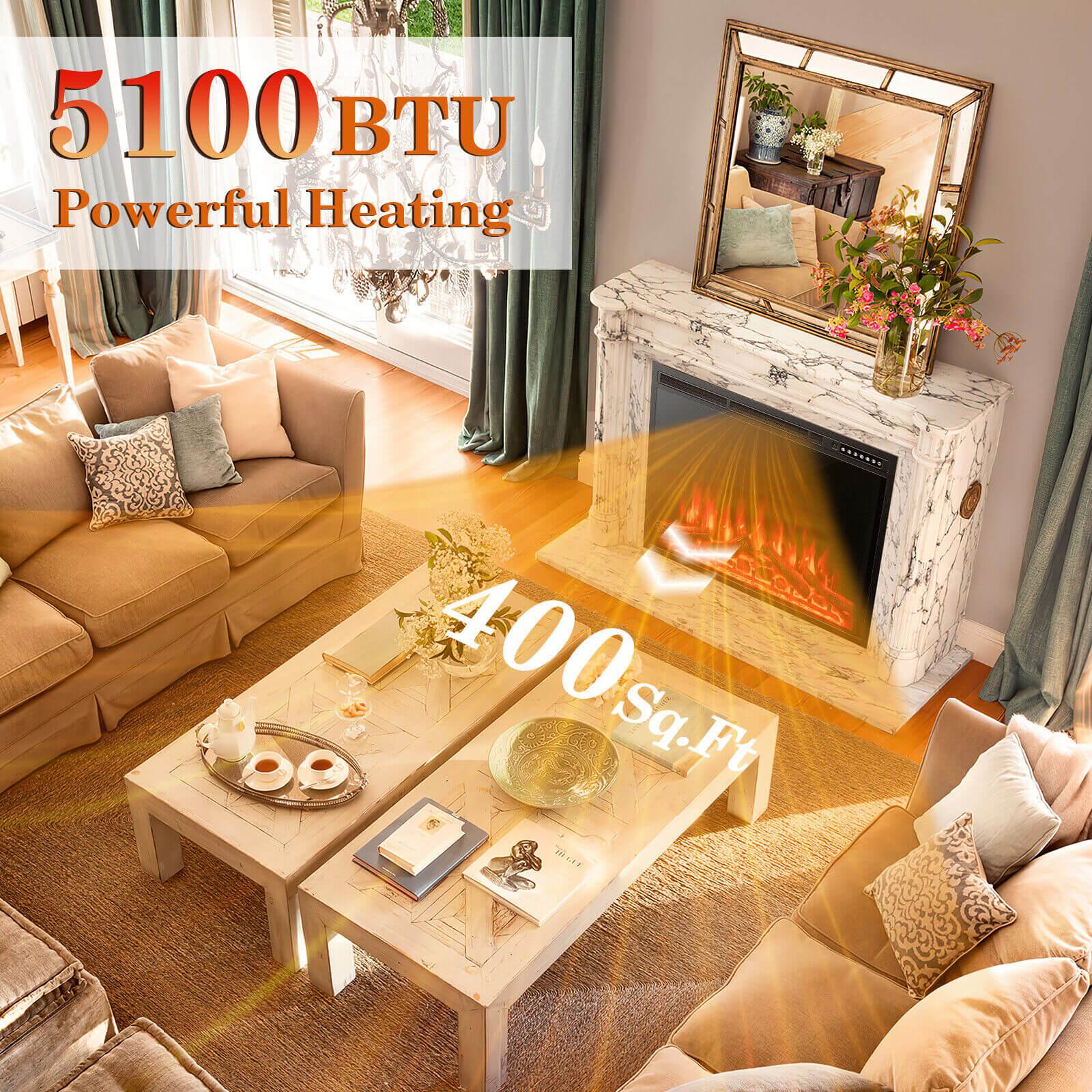 BABOOM BOM-10190-CO Electric-Fireplaces - View #6