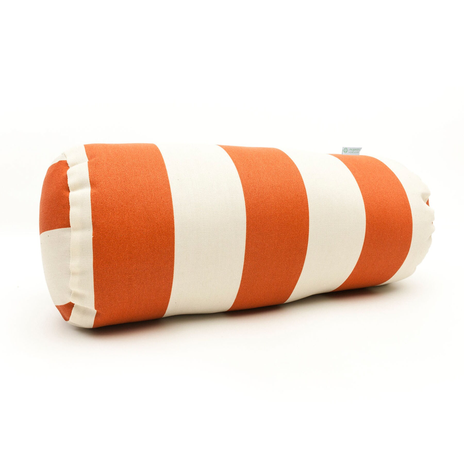 Majestic Home Goods Stripe Bolster Pillow in the Outdoor