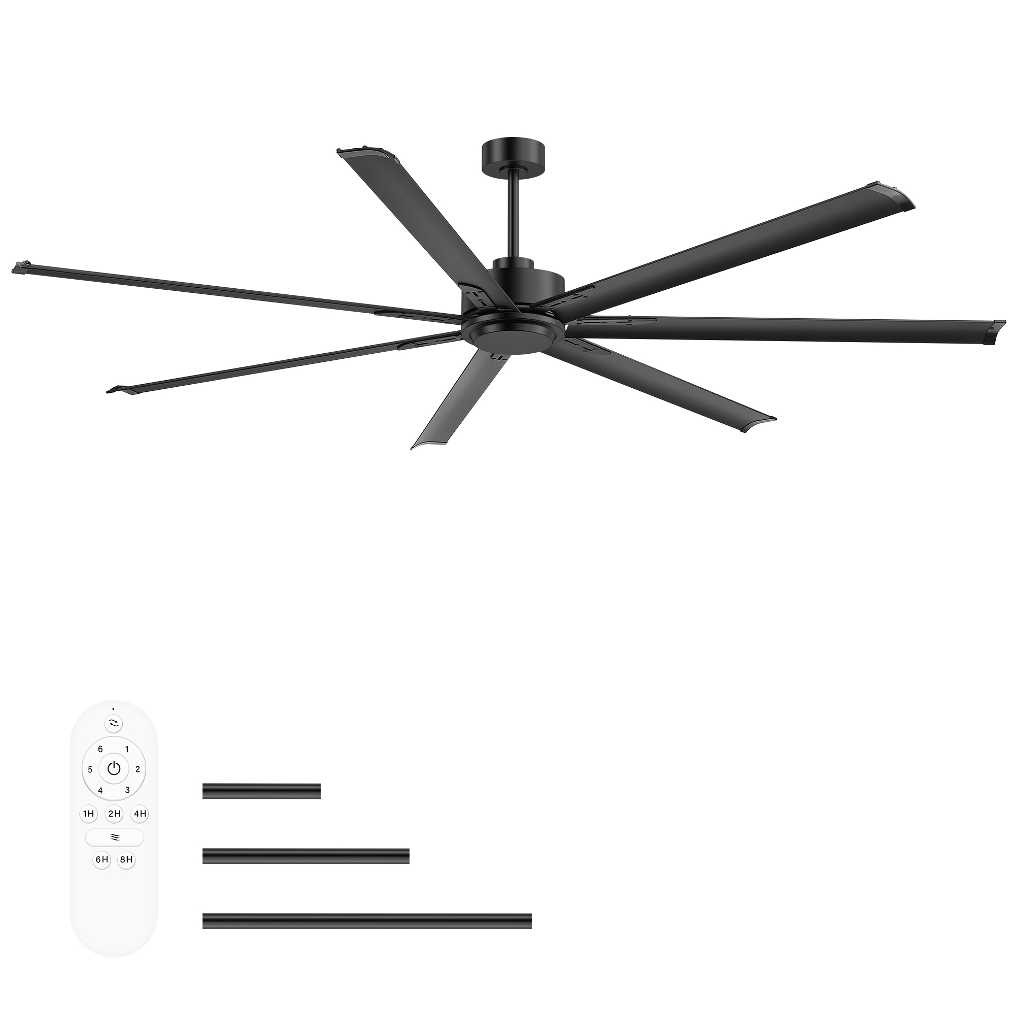 Breezary 32032-BK Ceiling-Fans - View #2