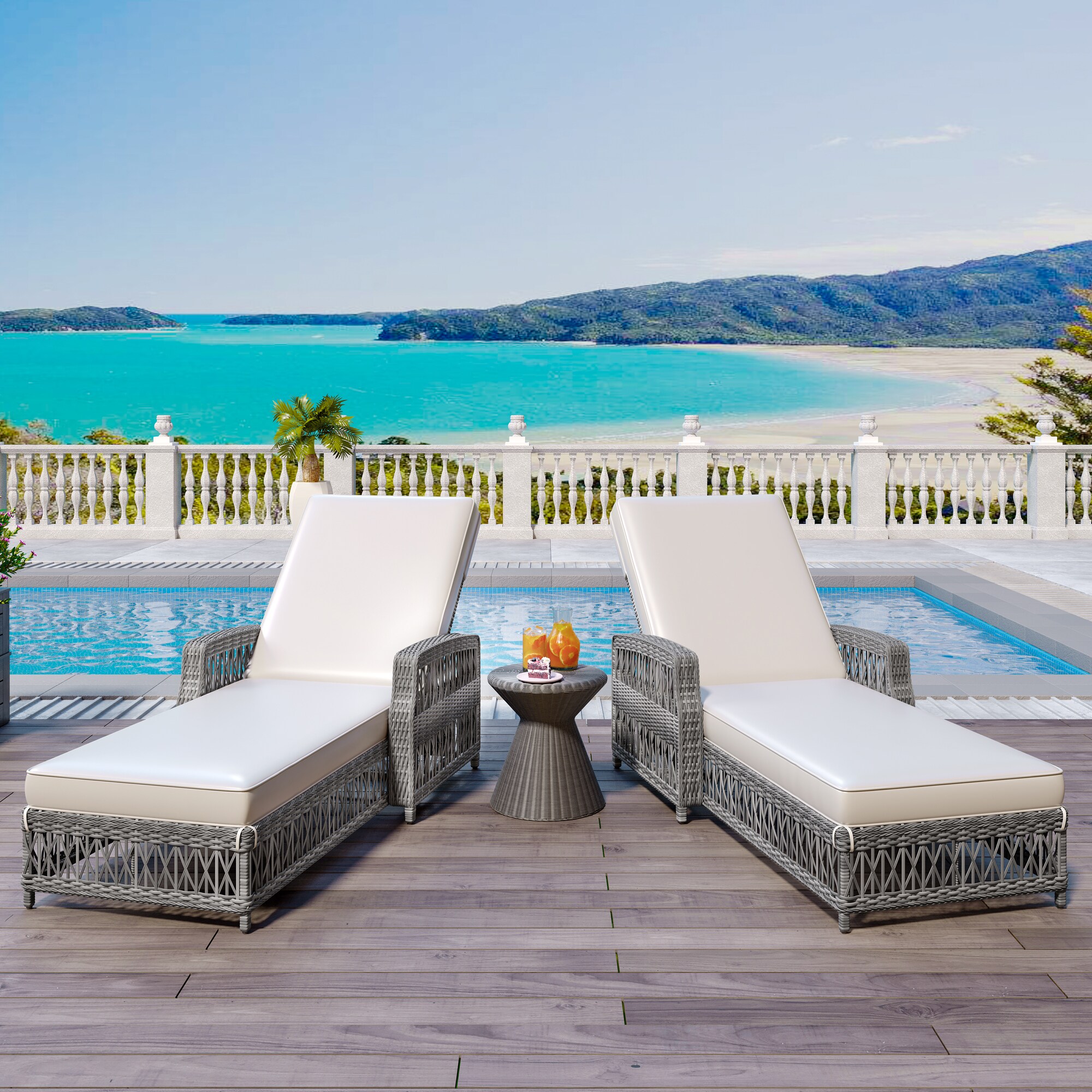 Nestfair FEGO248780A Patio-Chairs - View #2