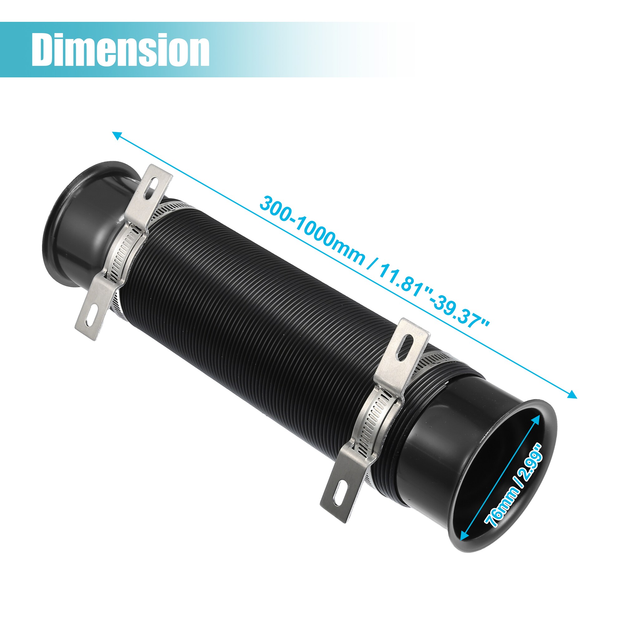 Unique Bargains S26011200UX1036 Ope-Air-Filters - View #2