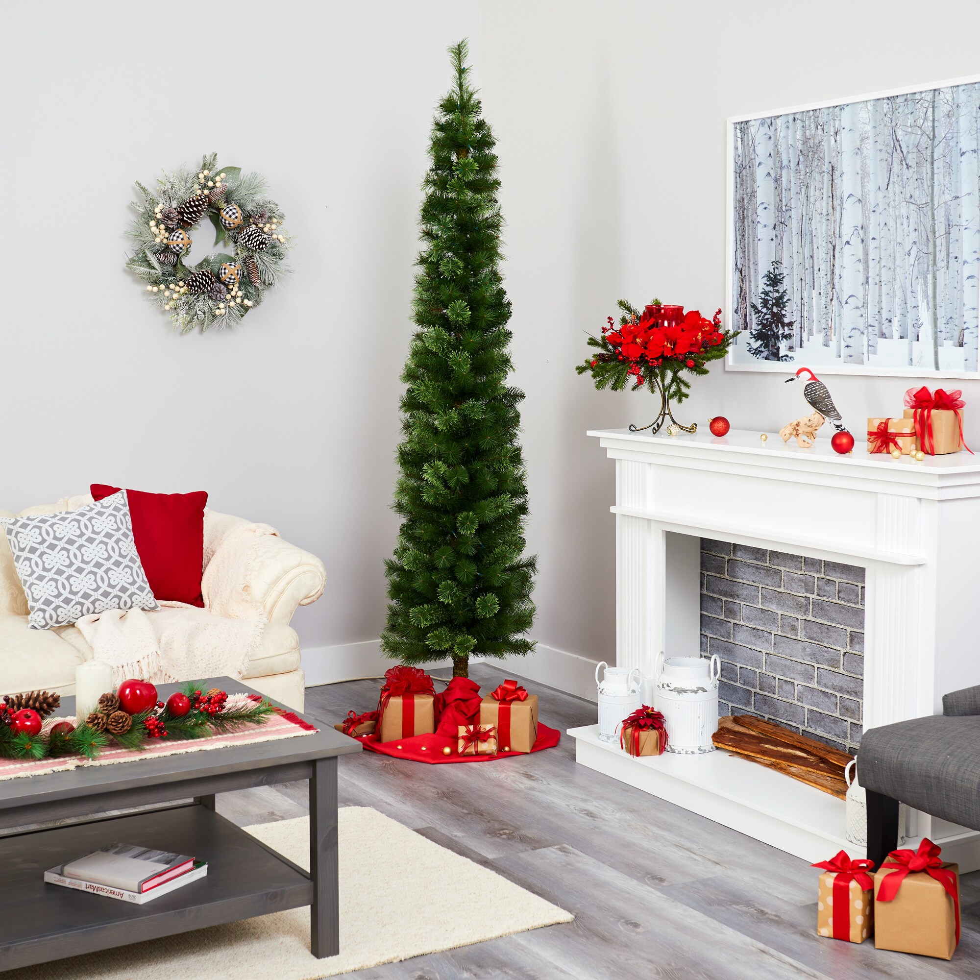 Nearly Natural T1477 Artificial-Christmas-Trees - View #8