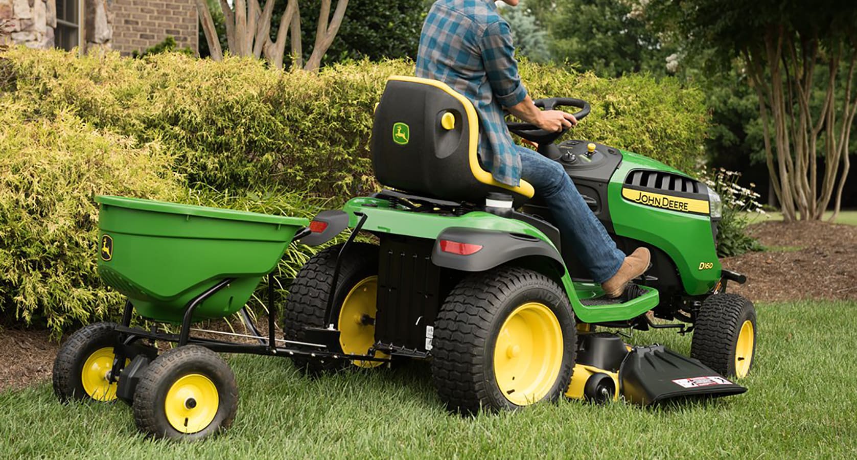 John deere d160 riding lawn mower sale