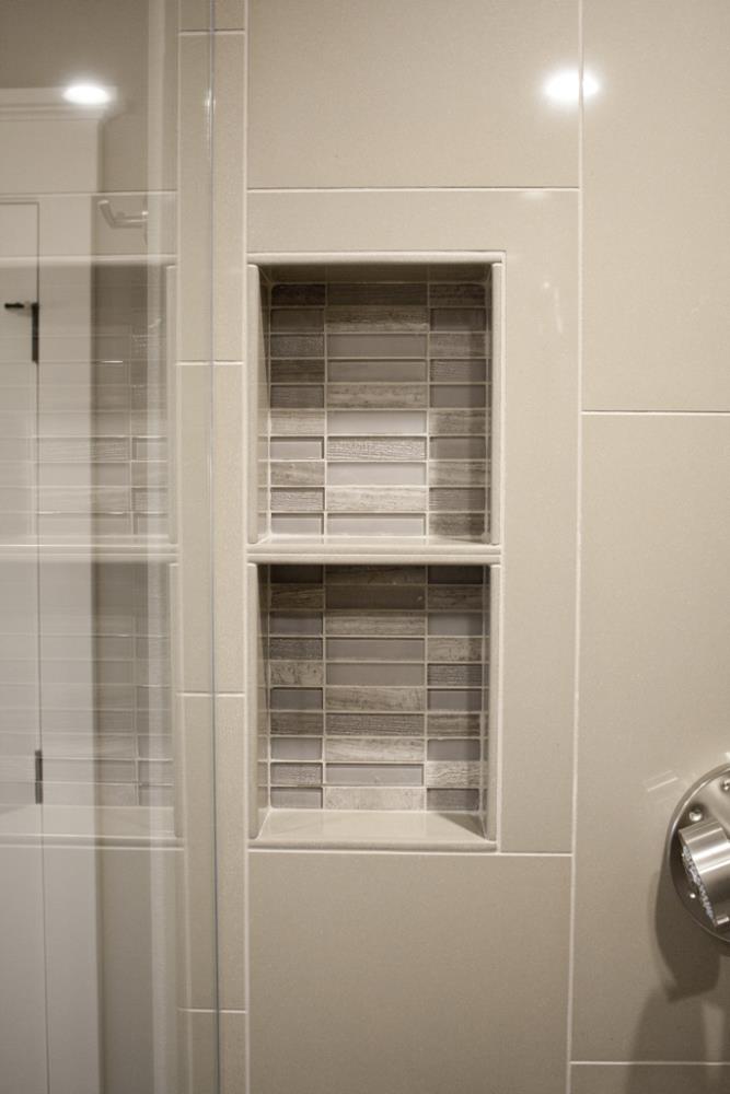 Emser Illumina 11-Pack Halo Stone and Glass Border Tile (12-in x 12-in)