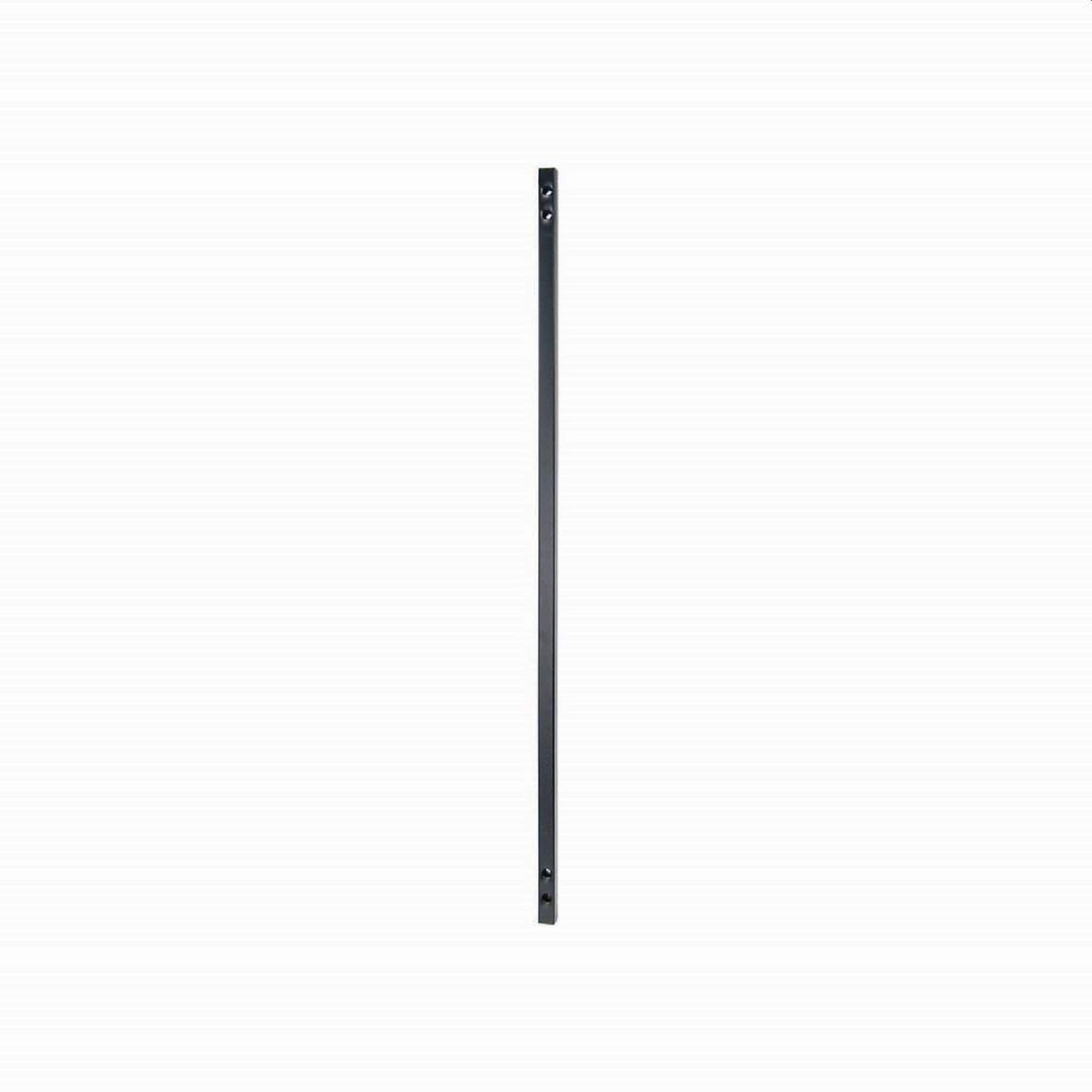 Fortress Building Products 5/8-in x 31-in Balusters Black Sand Metal Square Deck Baluster (10-Pack)