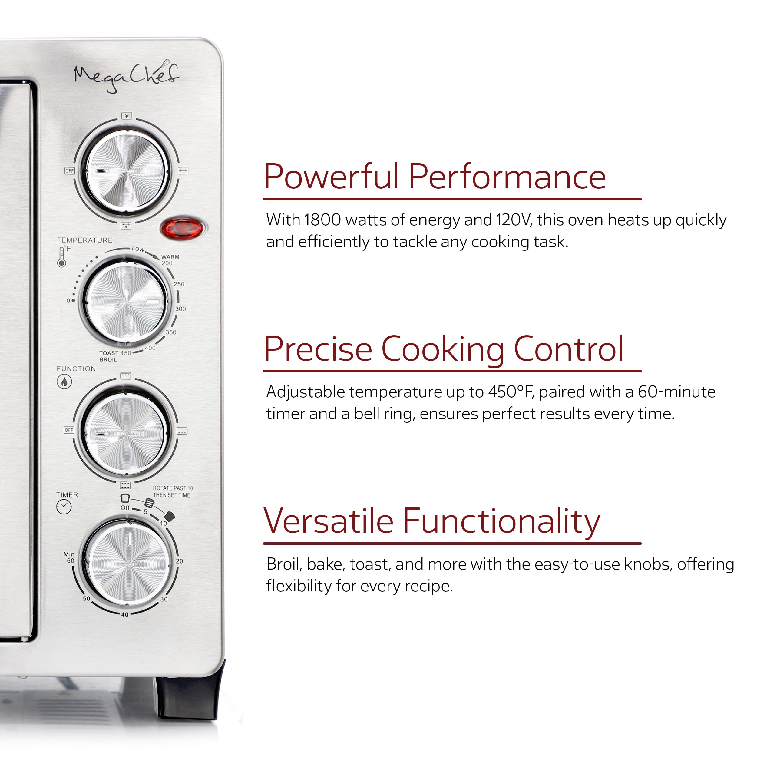 MegaChef 962122564M Countertop-Toaster-Ovens - View #7