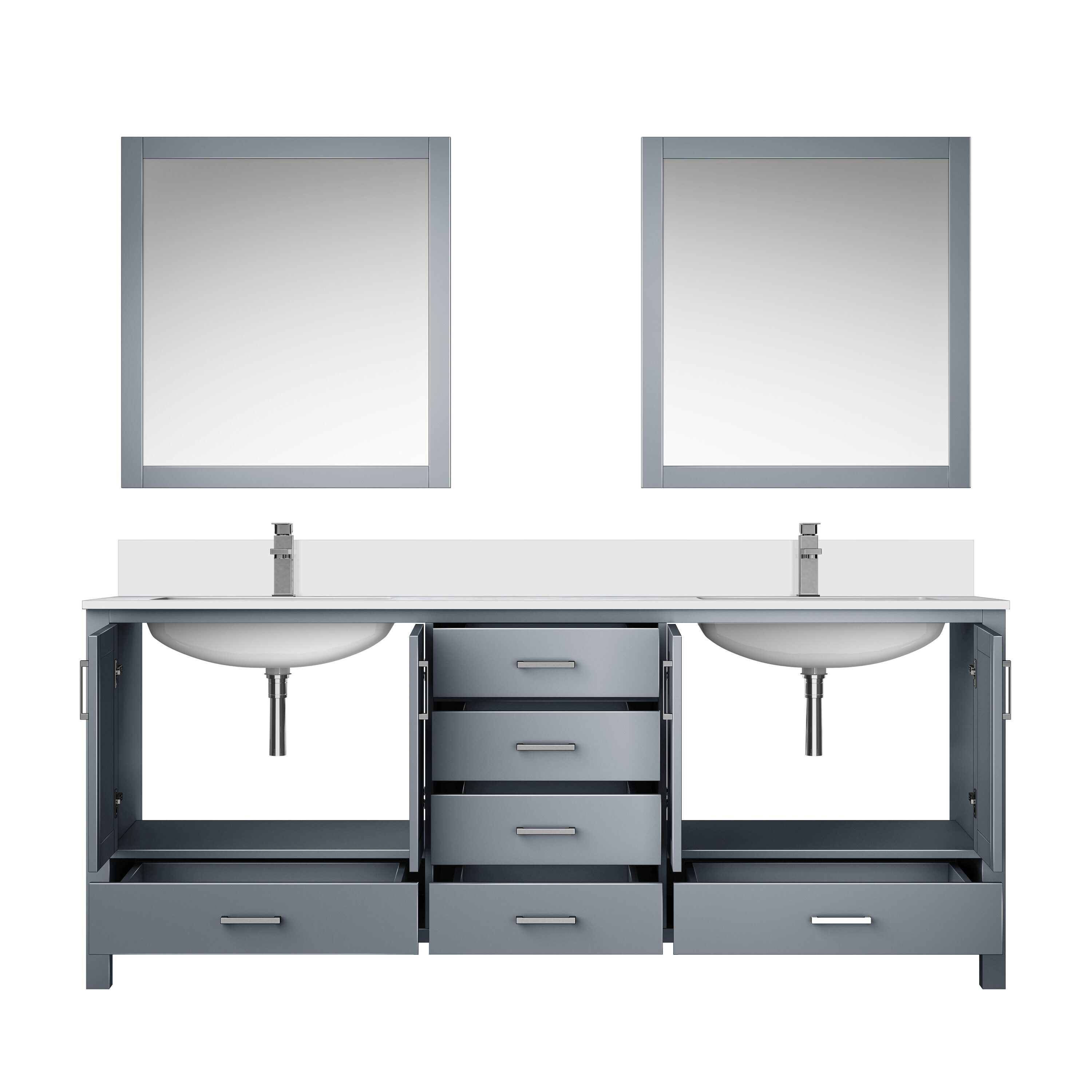 Lexora LVJ80DB311 Bath-Vanity-Combo - View #4