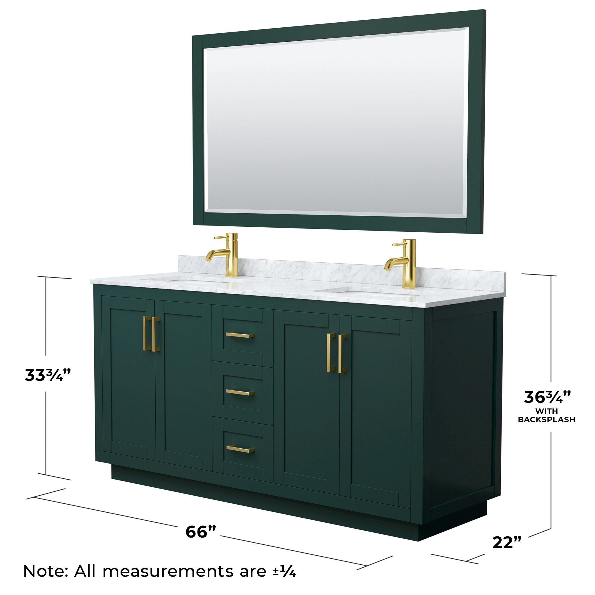 Wyndham Collection WCF292966DGDCMUNSM58 Bath-Vanity-Combo - View #6