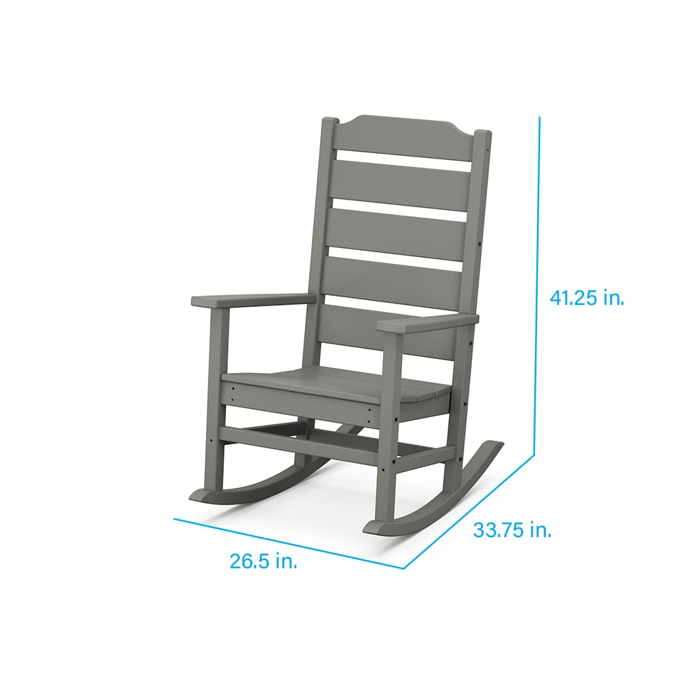 allen + roth by POLYWOOD ARR111GY Patio-Chairs - View #2
