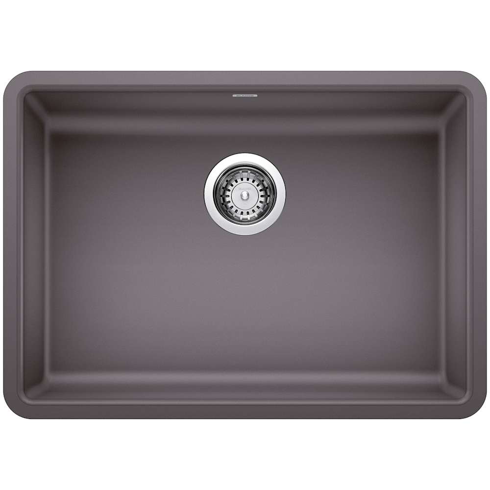 BLANCO - Precis Silgranit Undermount 25-in x 18-in Granite Single bowl Kitchen Sink