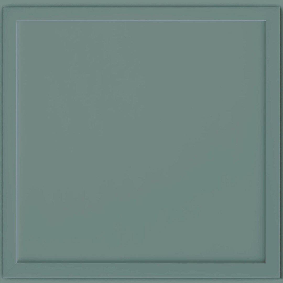 KraftMaid RDCDS,AV4M2,G82M Decker 14.625-Inches W x 14.625-Inches H Rainfall Painted Maple Kitchen Cabinet Sample (Door Sample)