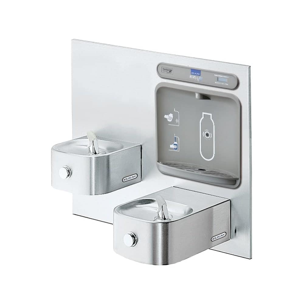Elkay -  EZWSEDFP217K EZH20 Drinking Fountain and Bottle Filling Station with Integral Soft Sides