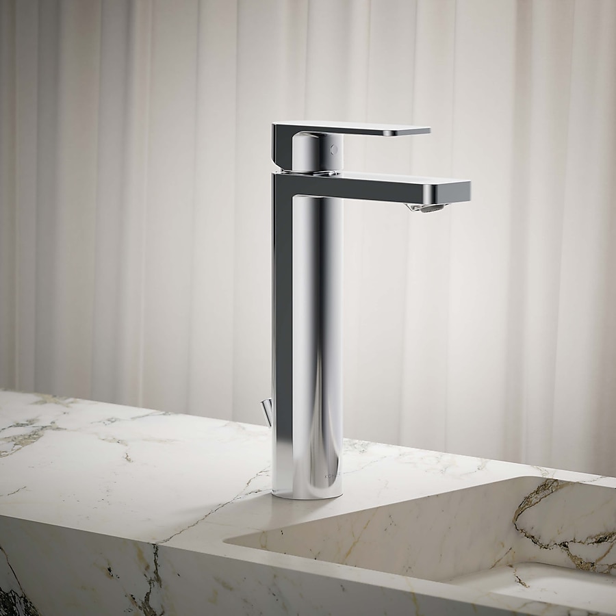 KOHLER Parallel Polished Chrome Single hole 1-handle KOHLER Parallel Polished Chrome Single hole 1-handle