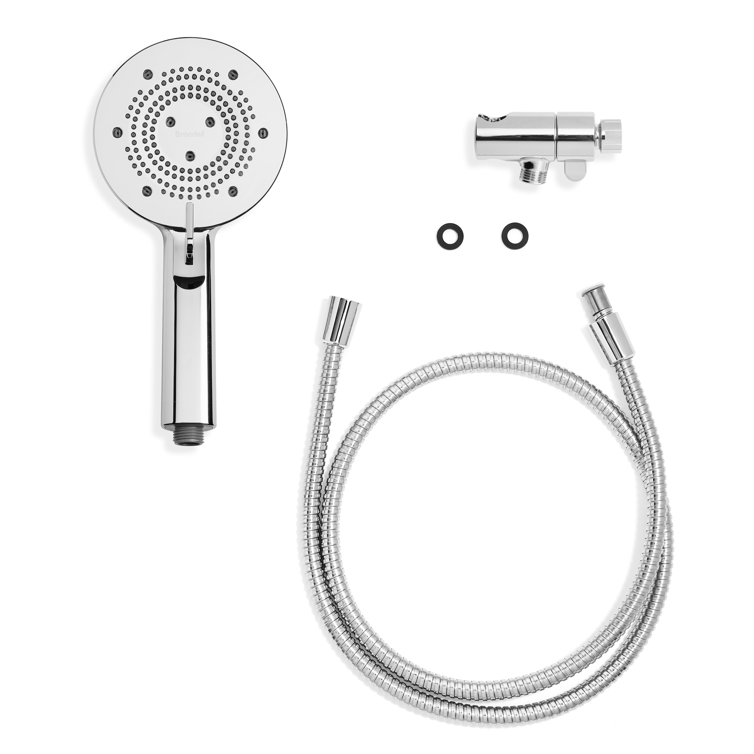 Brondell NE80-HSBB-CH Fixed-Showerhead - View #4