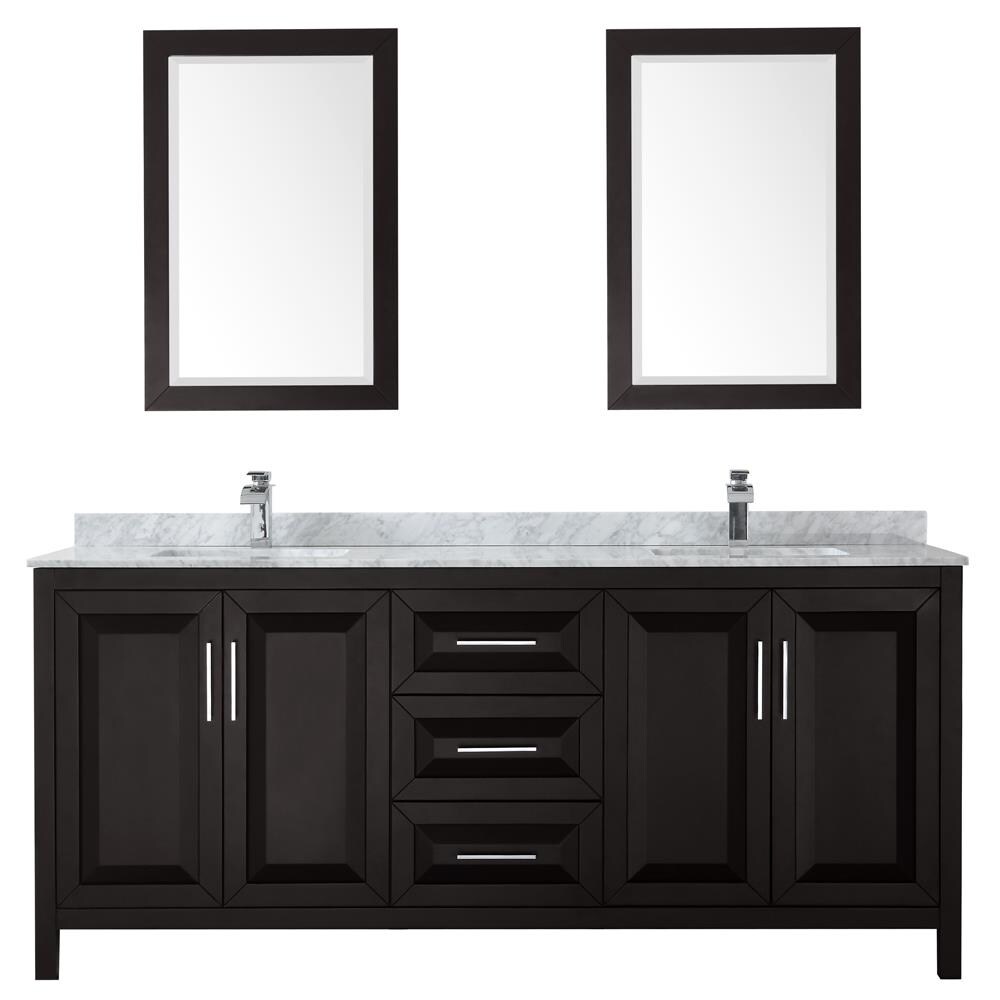 Wyndham Collection WCV252580DDECMUNSM24 Bath-Vanity-Combo - View #3