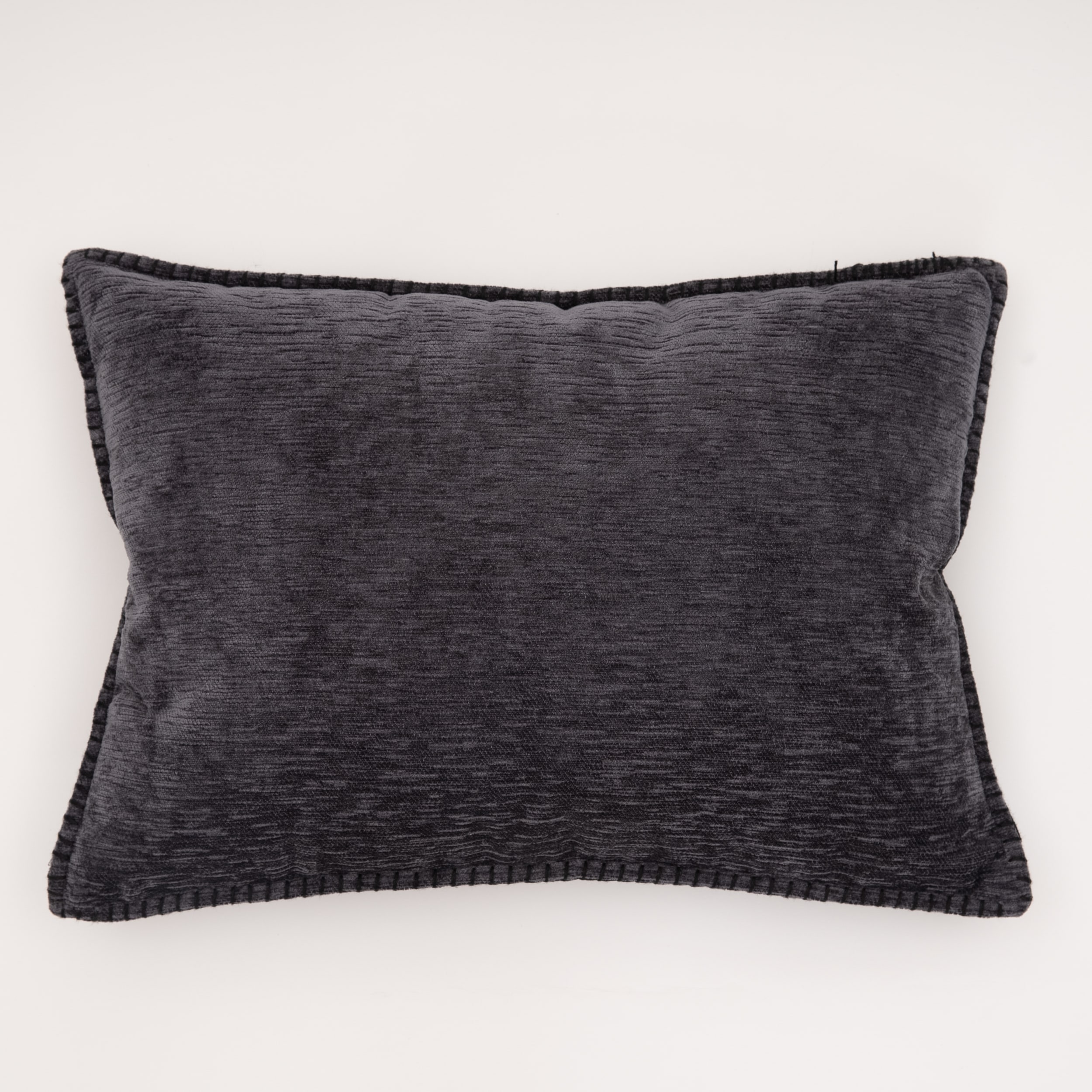 EVERGRACE EG7276554 Junoesque 20-in x 14-in Blue Nights Rectangular Indoor Decorative Pillow