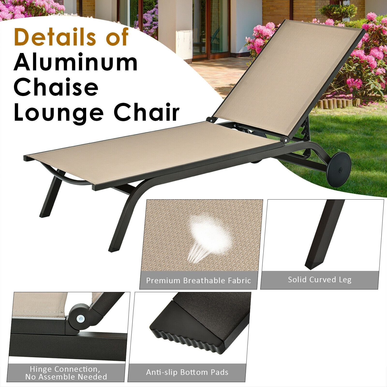 WELLFOR GIJ-CR109667 Patio-Chairs - View #7