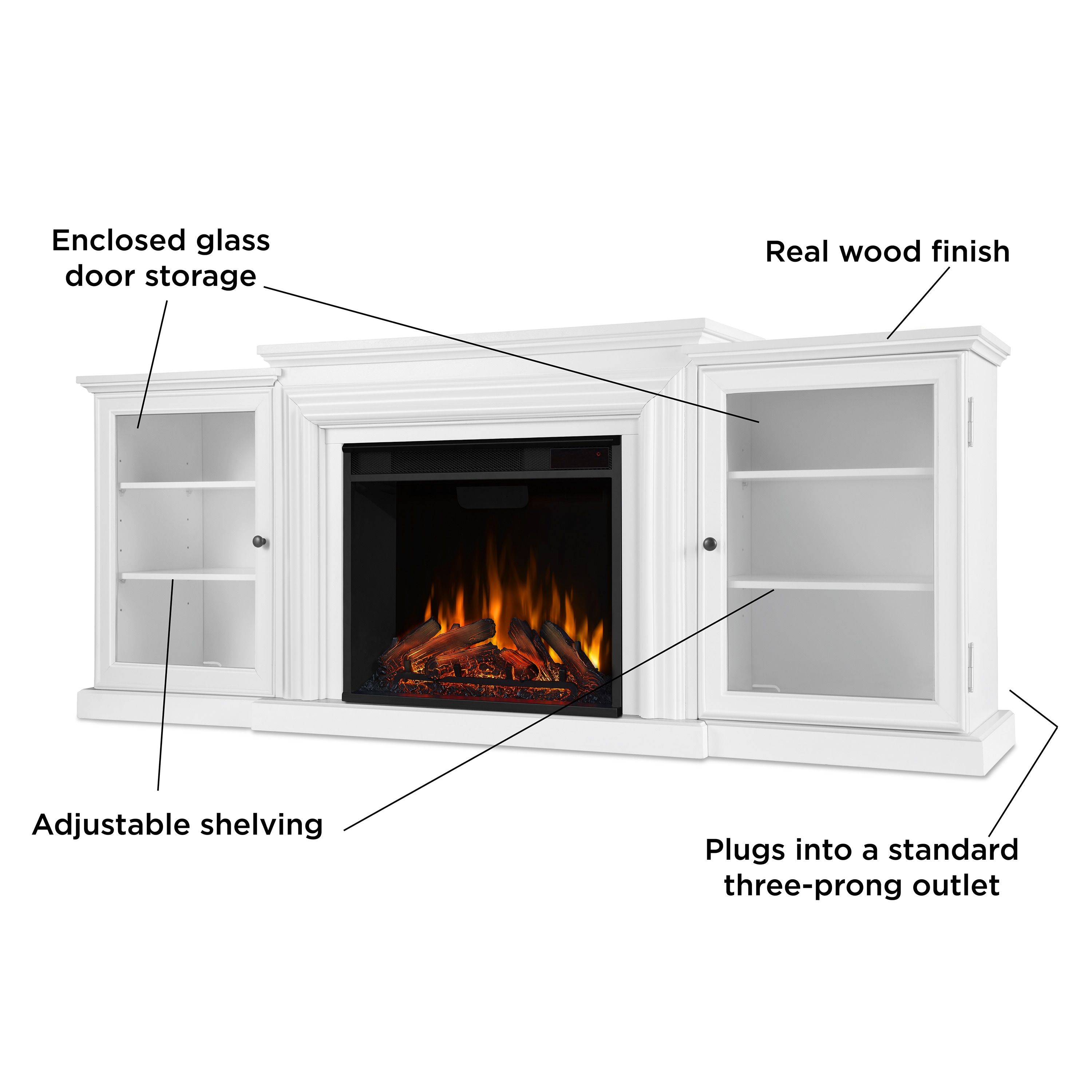 Real Flame 7740E-W Electric-Fireplaces - View #7