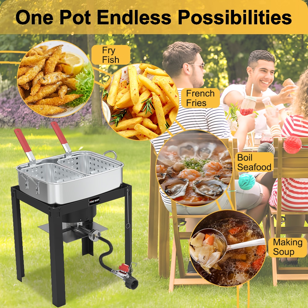 FIRE RIOT FR89005-LOWES Outdoor-Burners-Stoves - View #4