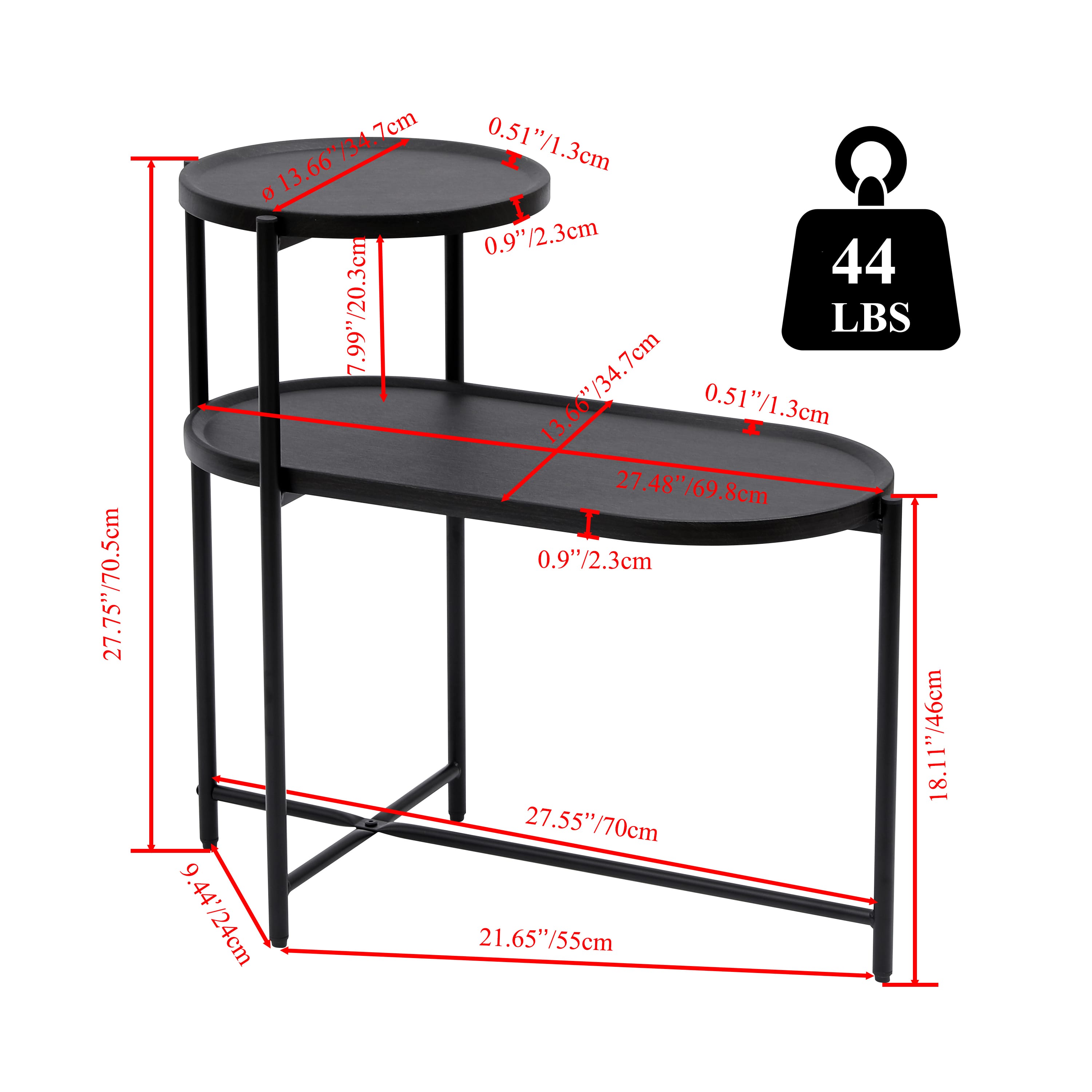 Vynxaria LESX0006-DJBZ-ET0003 End-Tables - View #3