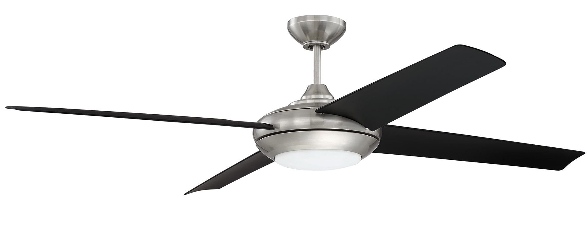 Craftmade Moderne 60-in Brushed Polished Nickel LED Indoor Ceiling Fan ...