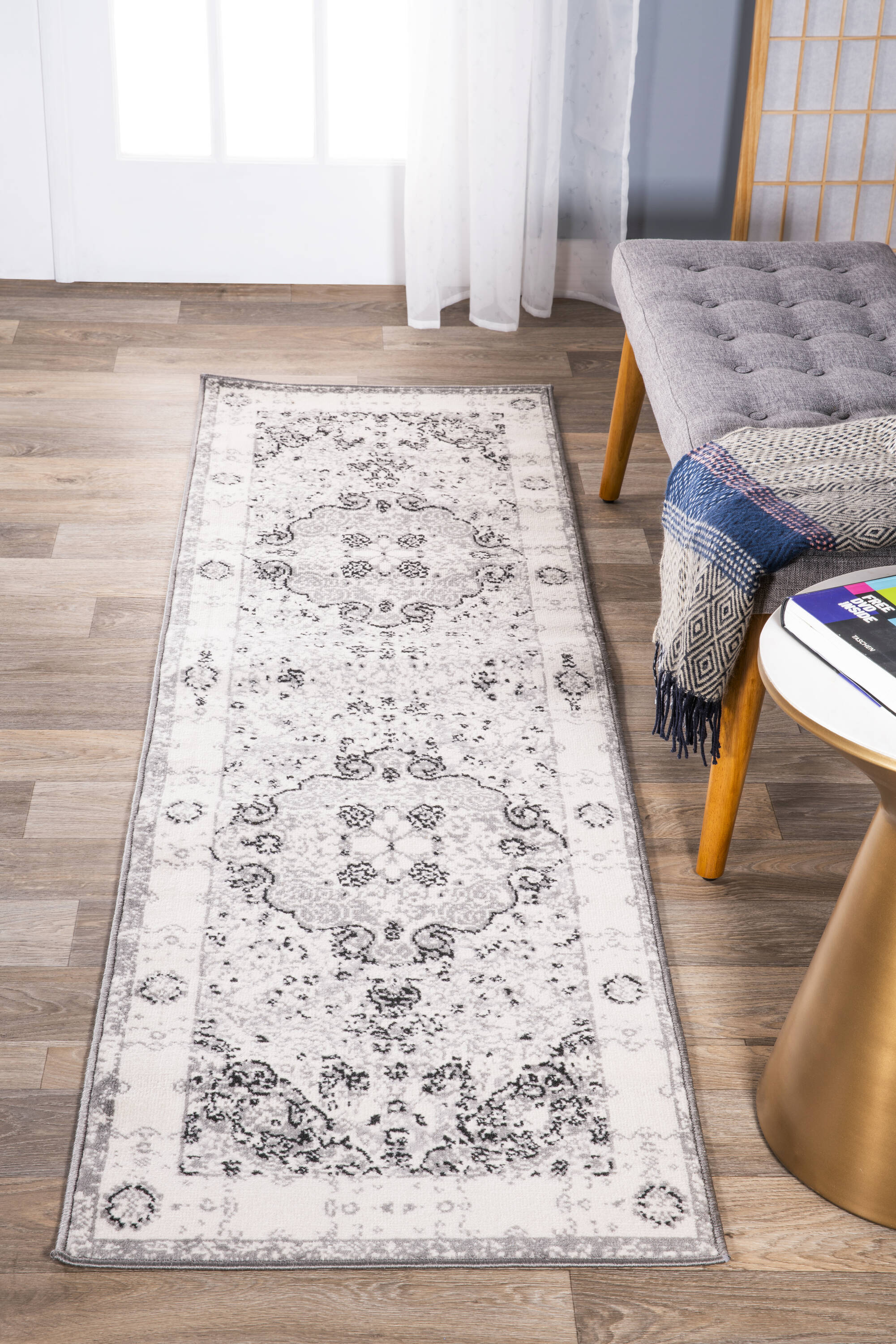 World Rug Gallery MON830GRAY2X7 rugs - View #6