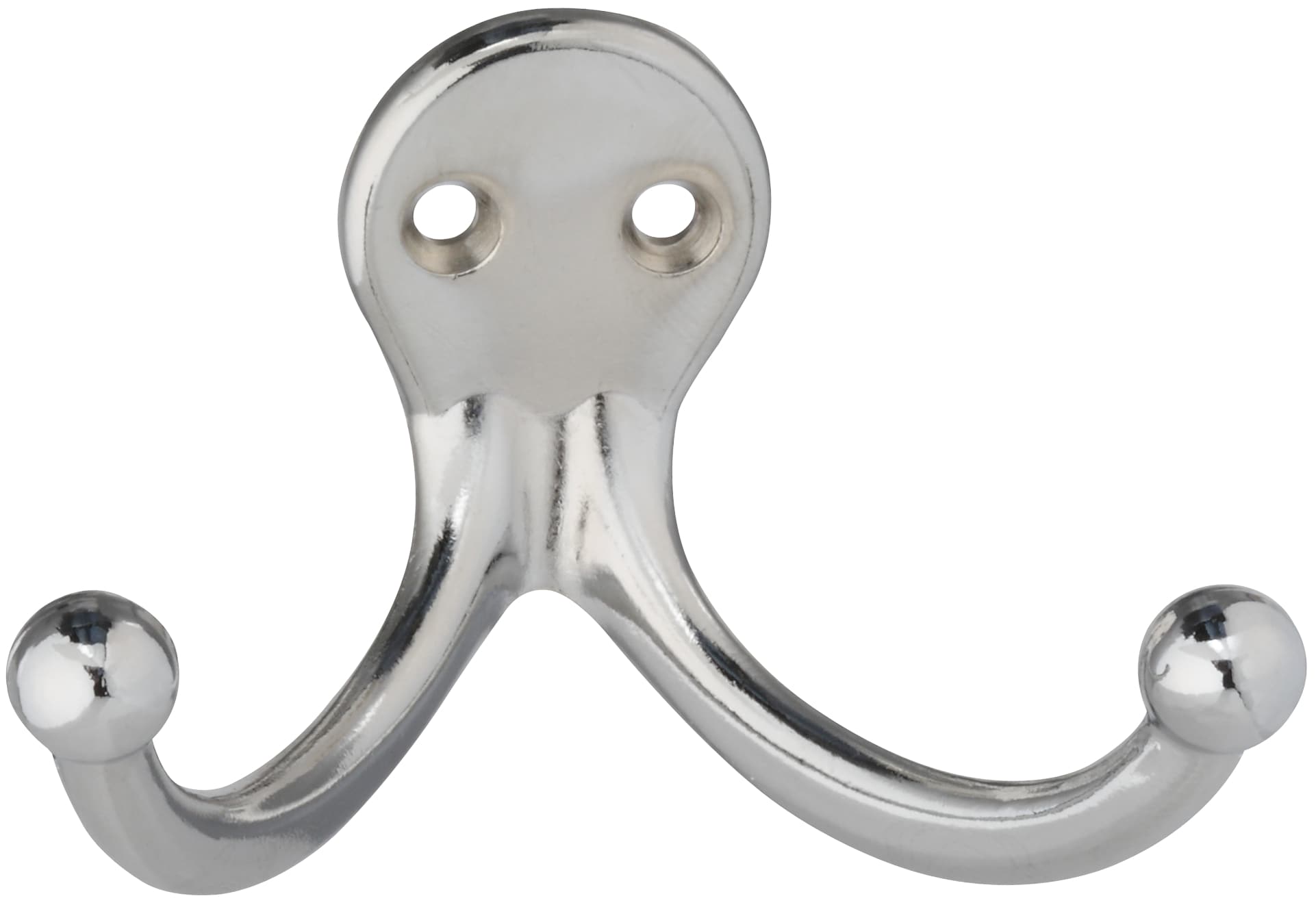 Qty 6 to 100 Nickel Plated or Silver Garment or Clothing Hooks