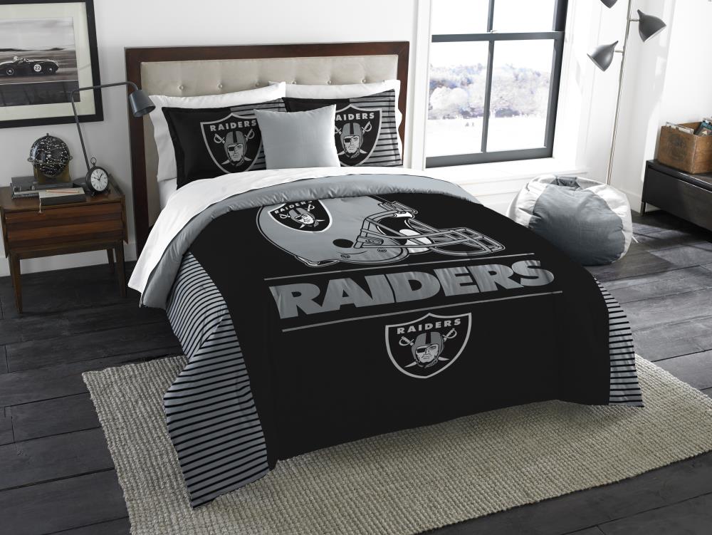 Raiders discount blanket set