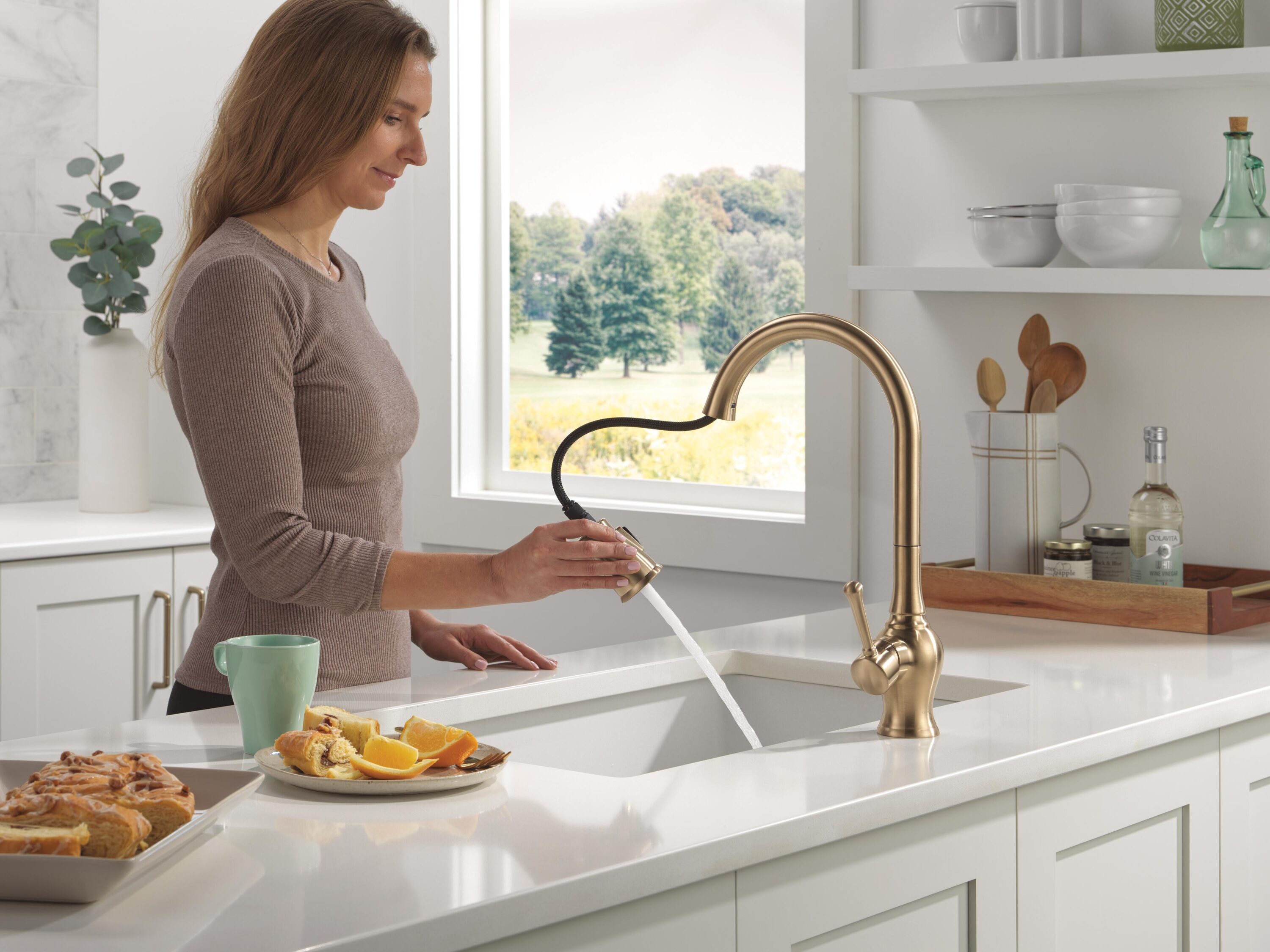 Delta 19727LF-CZ Kitchen-Faucets - View #2
