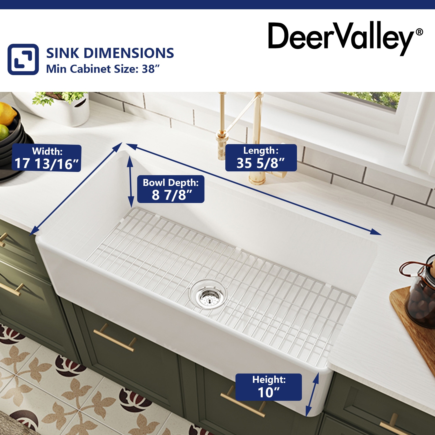 DeerValley DV-1K505 Kitchen-Sinks - View #13