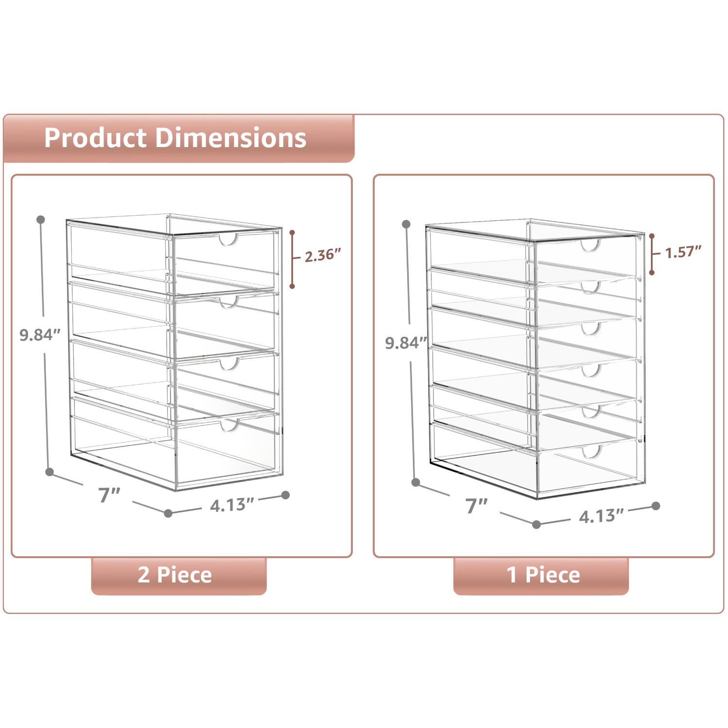SORBUS MUP-DR14 Storage-Drawers - View #2
