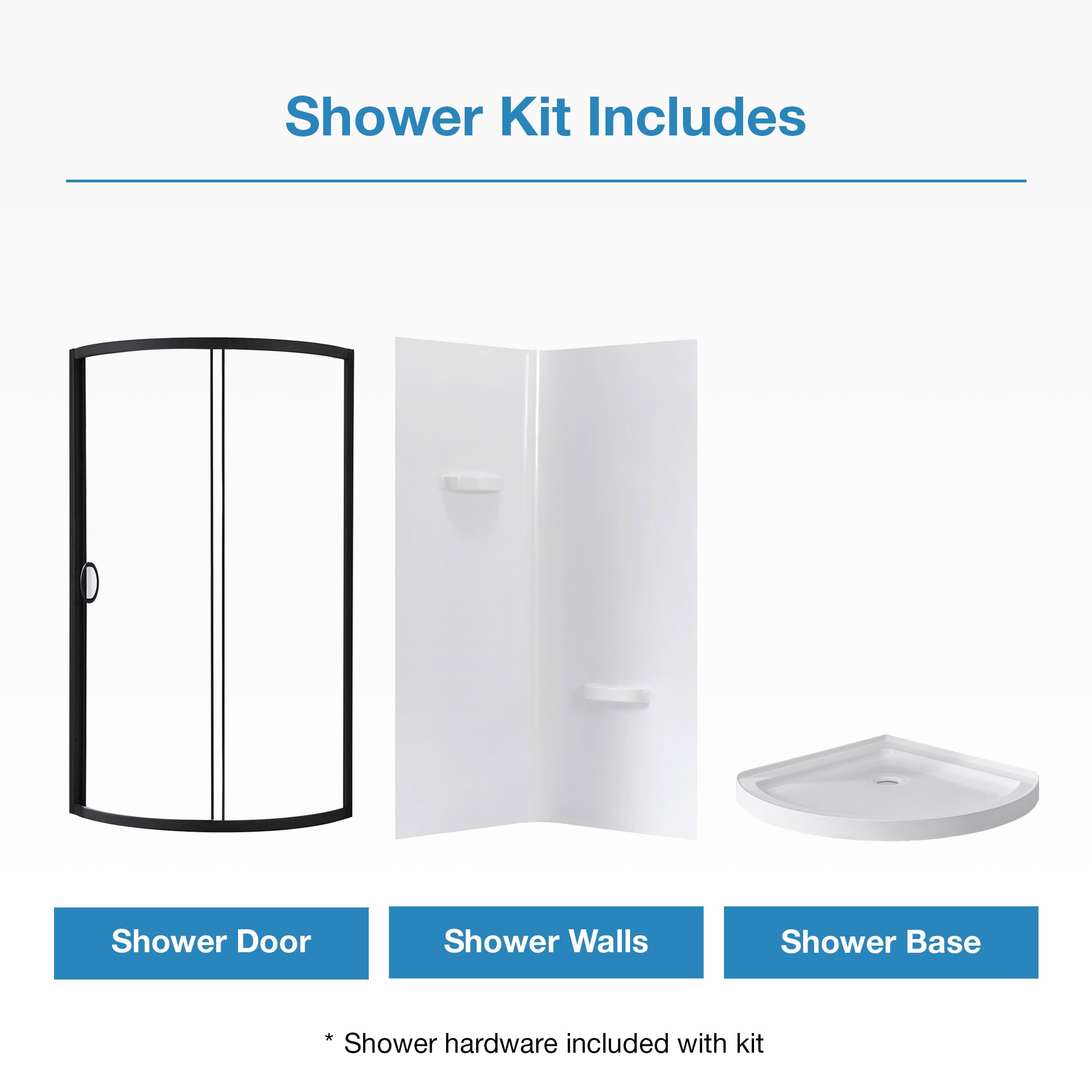 OVE Decors 15SKA-BREE32-BLK Alcove-Shower-Kit - View #3