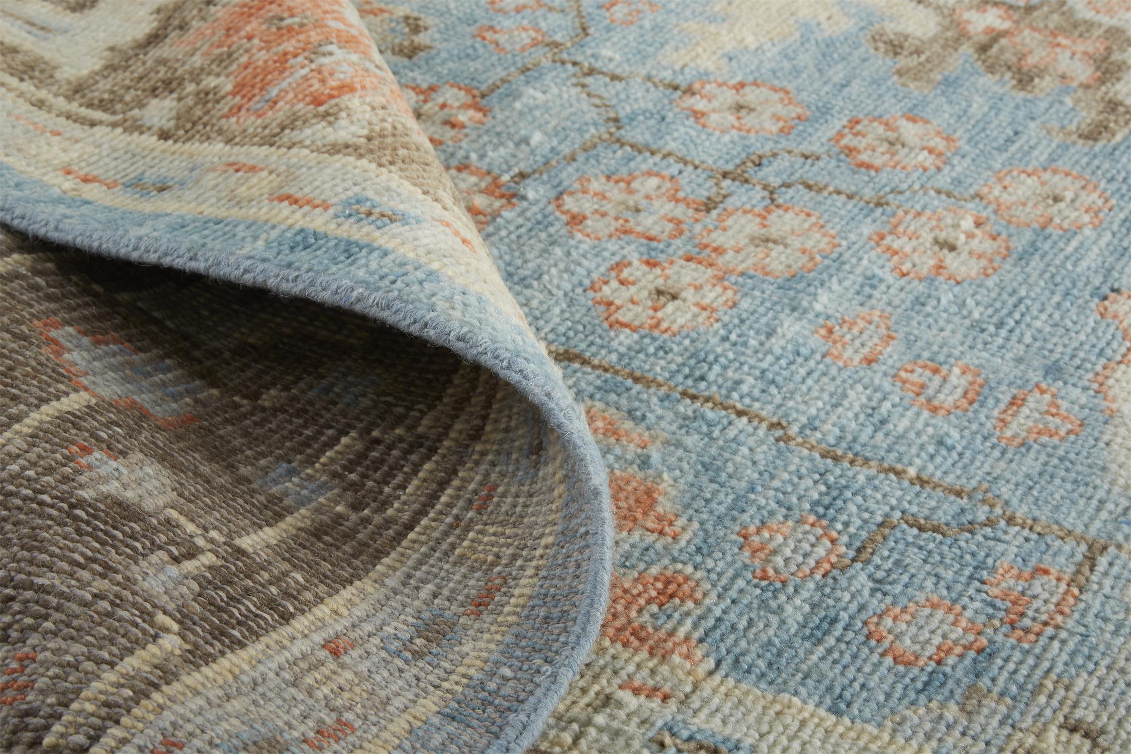 Room Envy BEAR6710BLUBRNG50 rugs - View #6