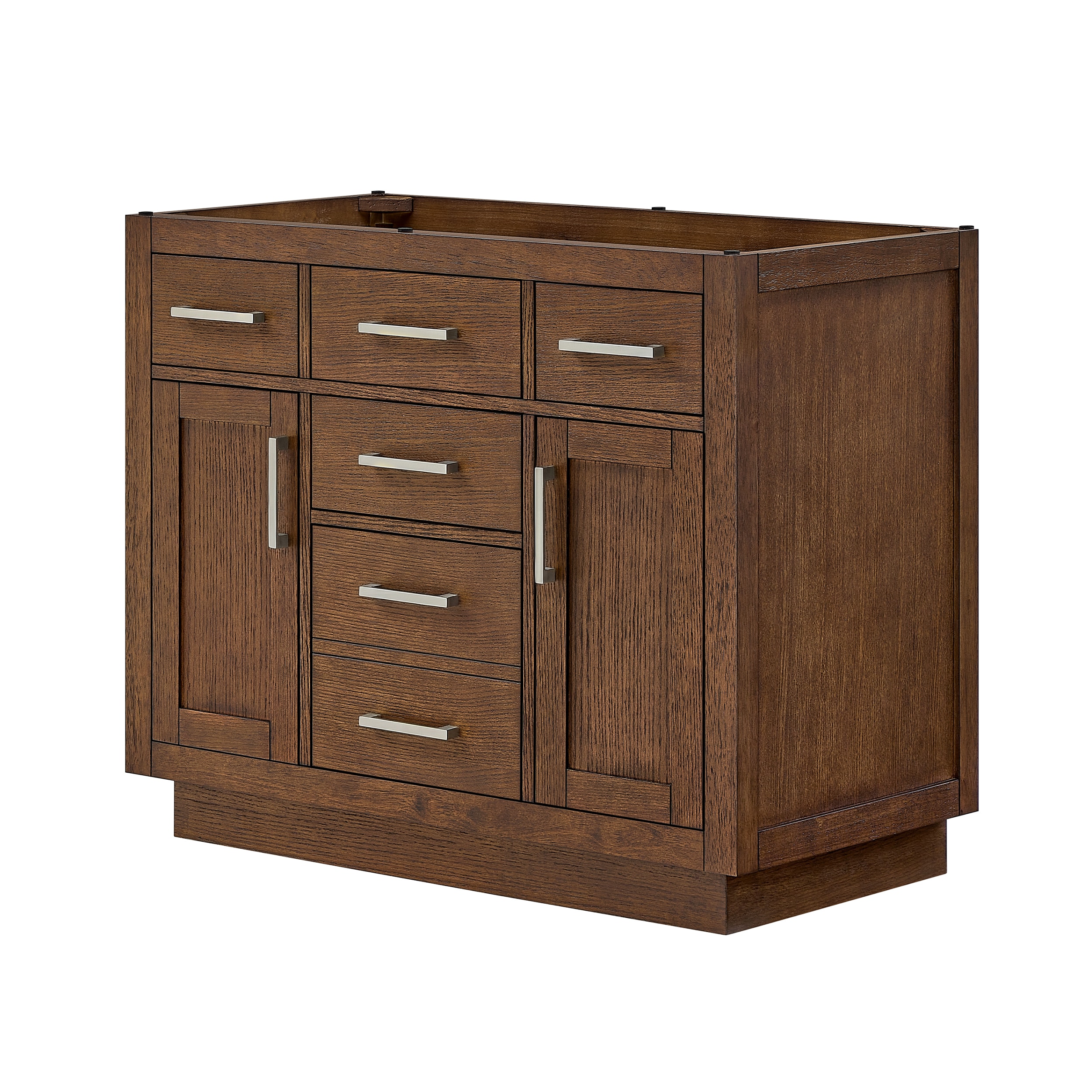 Wyndham Collection Beckett TK Bathroom Vanity Base Cabinet without Top